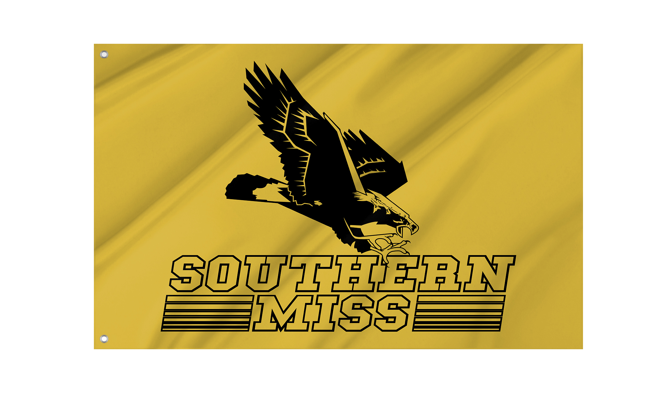 Southern Miss Golden Eagles Flag for Indoor & Outdoor Use
