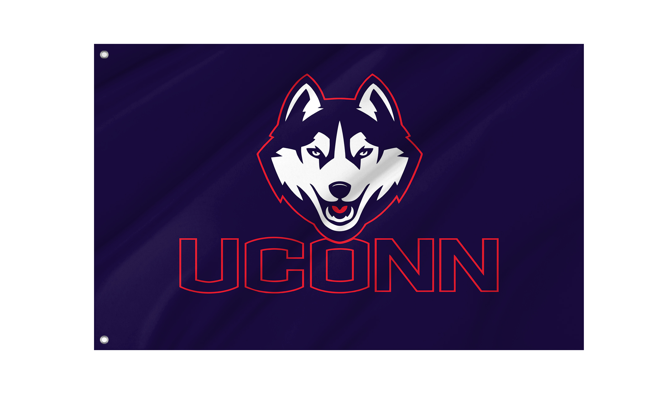 UConn Huskies Flag for Indoor & Outdoor Use