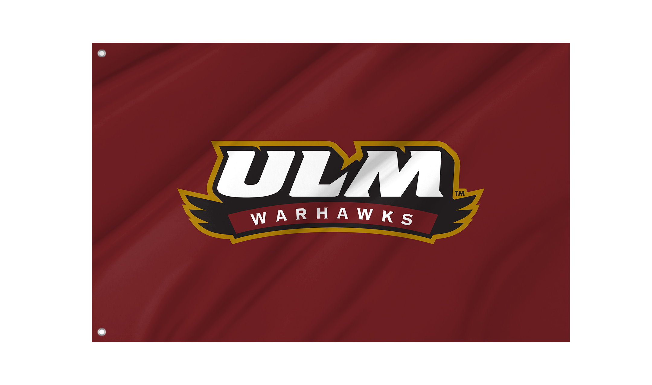 UL Monroe Warhawks Flag for Indoor & Outdoor Use