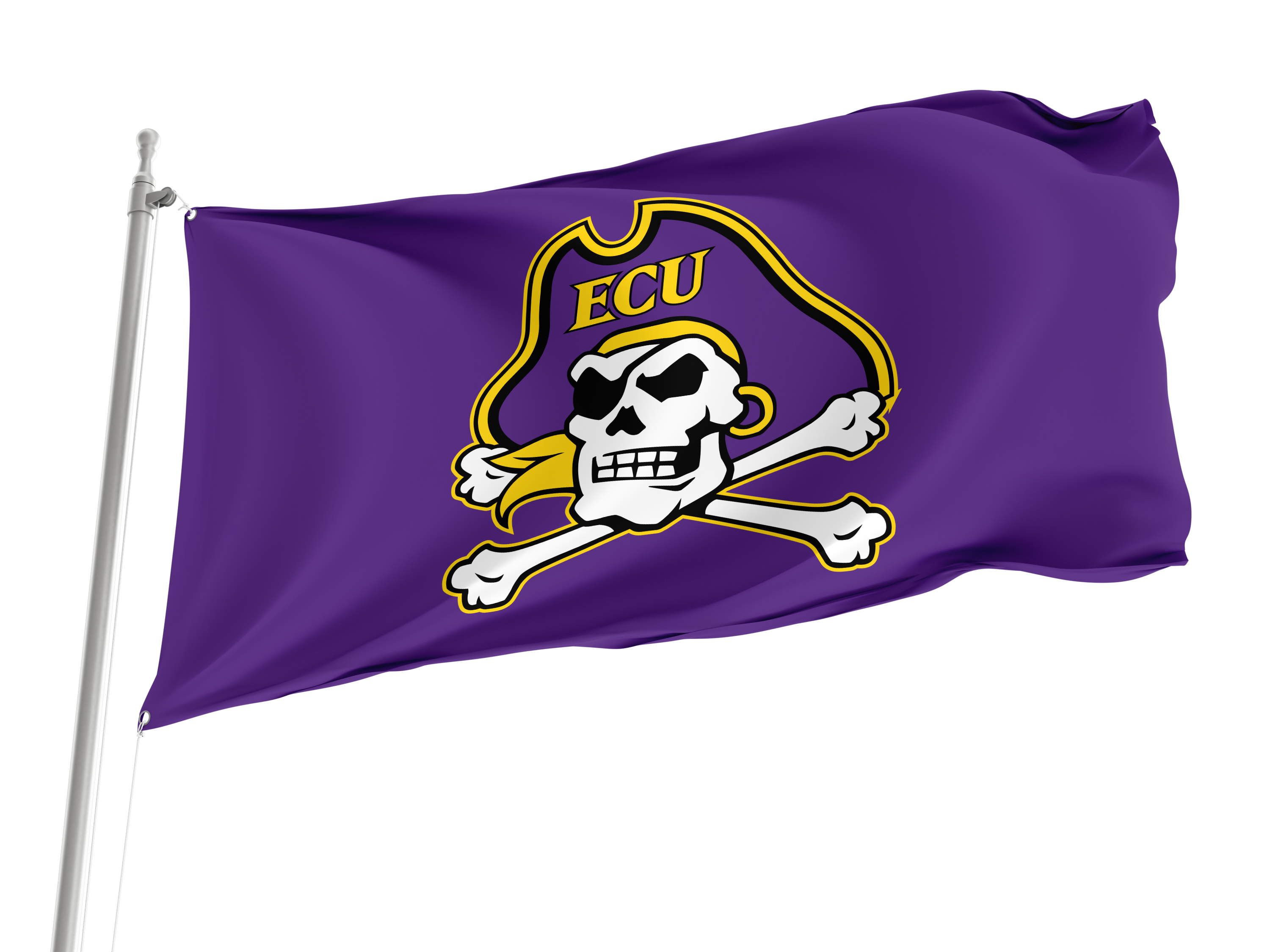 East Carolina Pirates Flag for Indoor & Outdoor Use