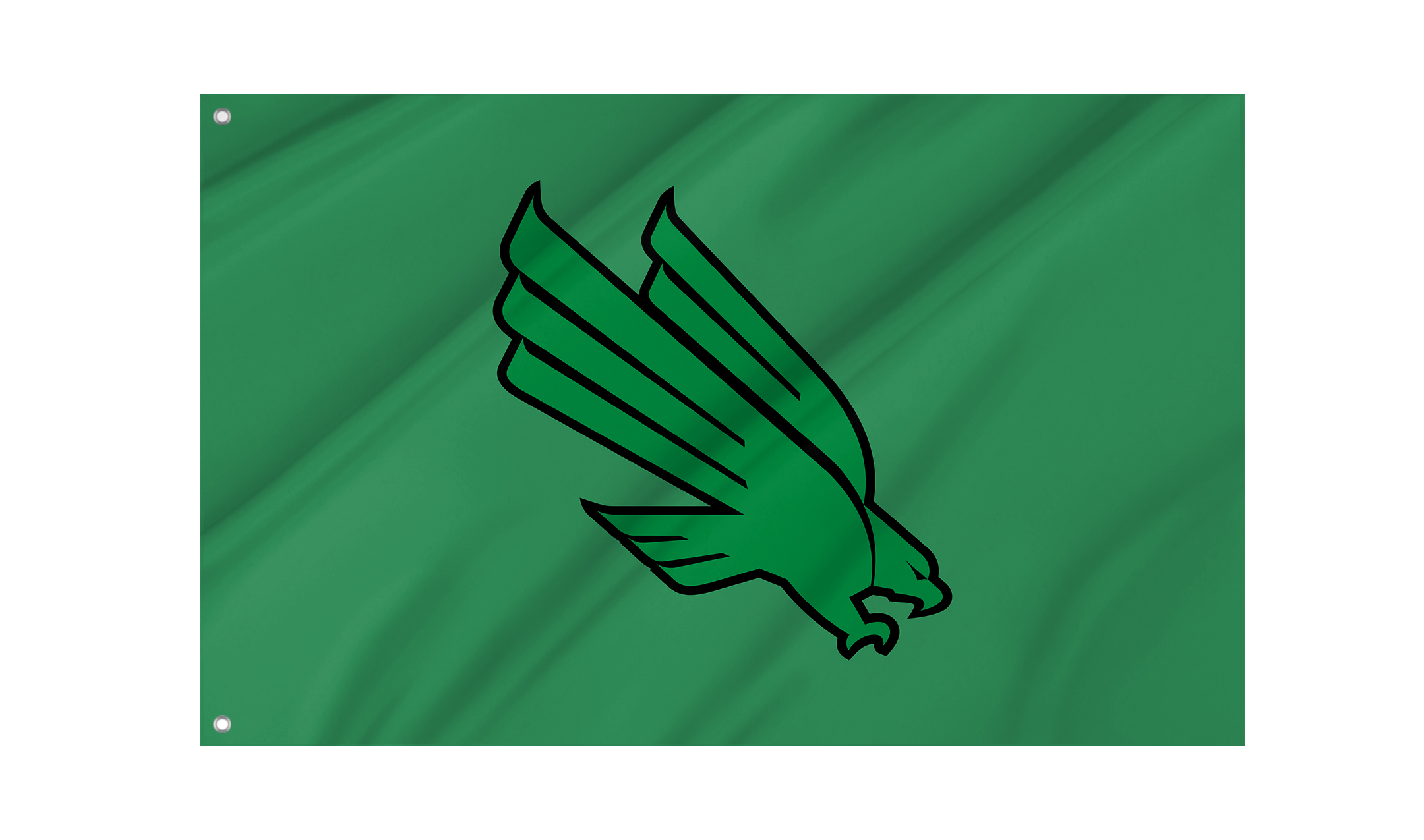 North Texas Mean Green Flag for Indoor & Outdoor Use