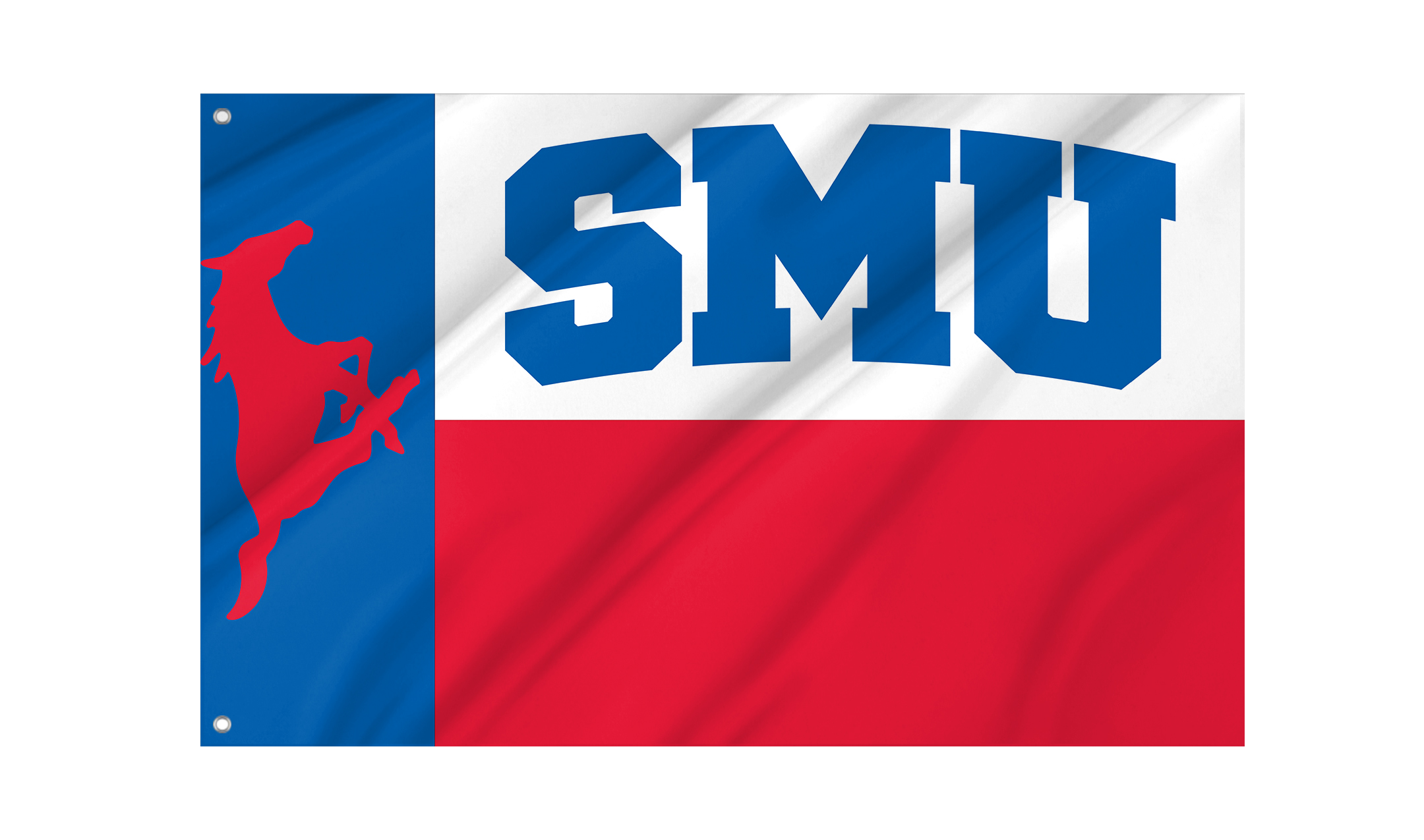 SMU Mustangs Flag for Indoor & Outdoor Use