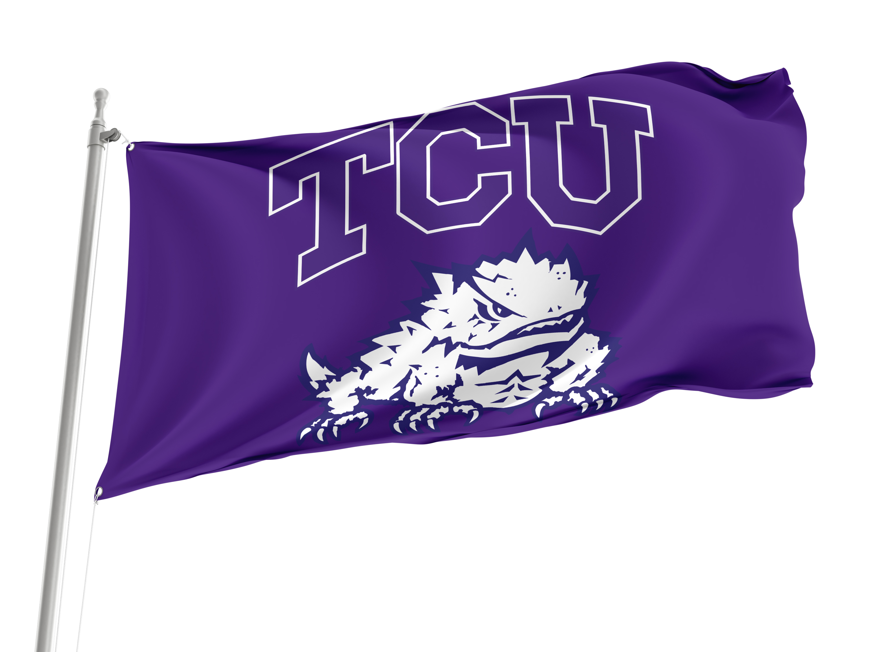 TCU Horned Frogs Flag for Indoor & Outdoor Use