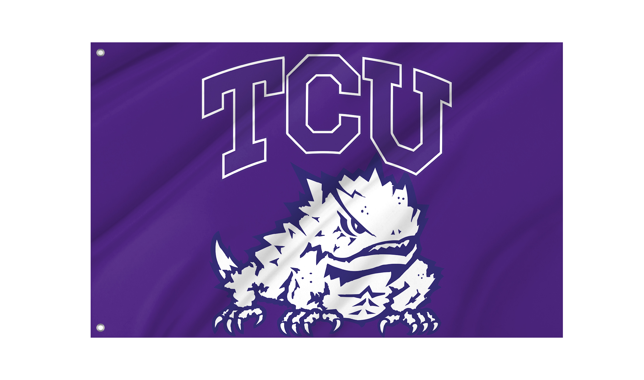 TCU Horned Frogs Flag for Indoor & Outdoor Use