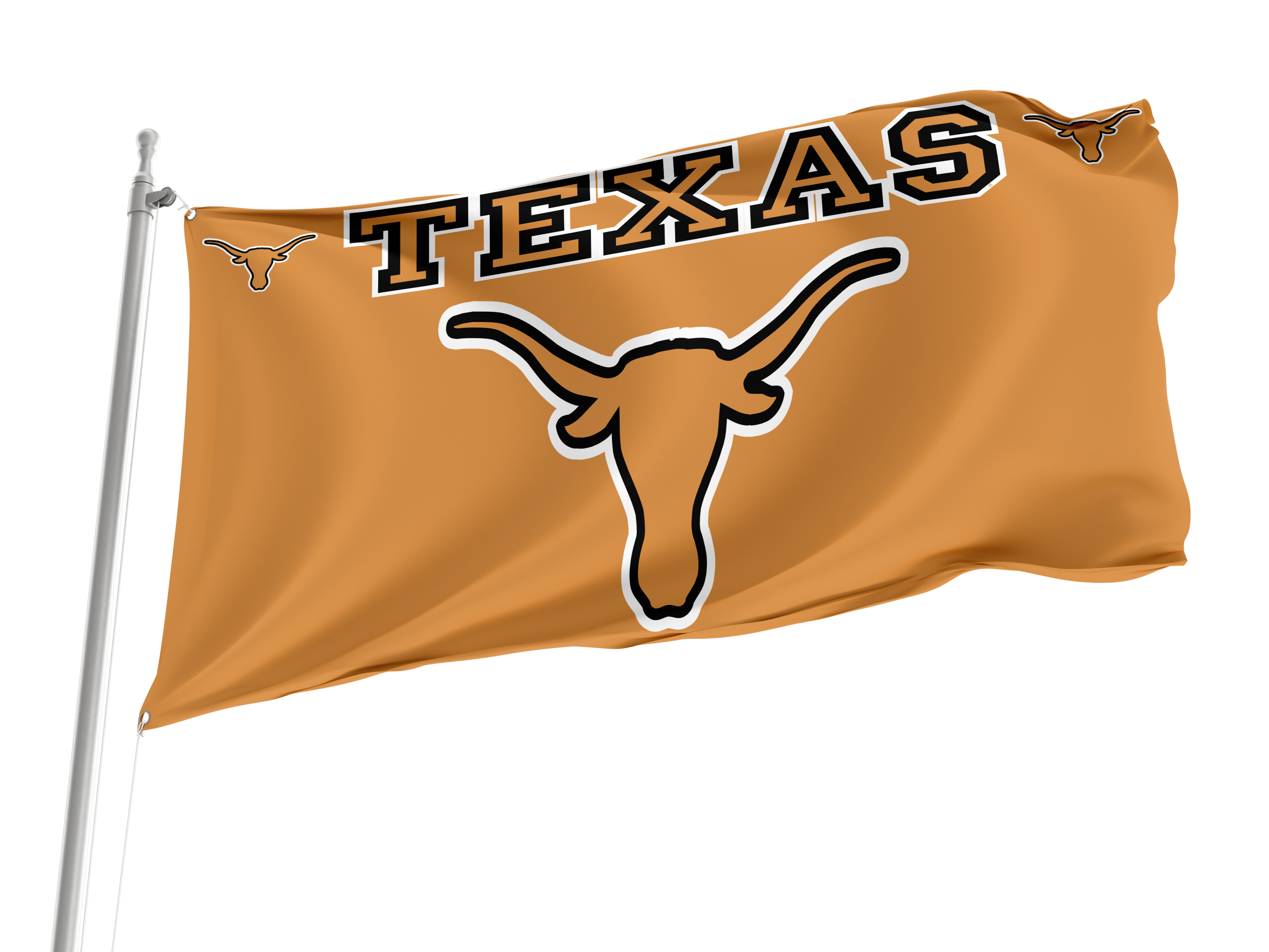 Texas Longhorns Flag for Indoor & Outdoor Use