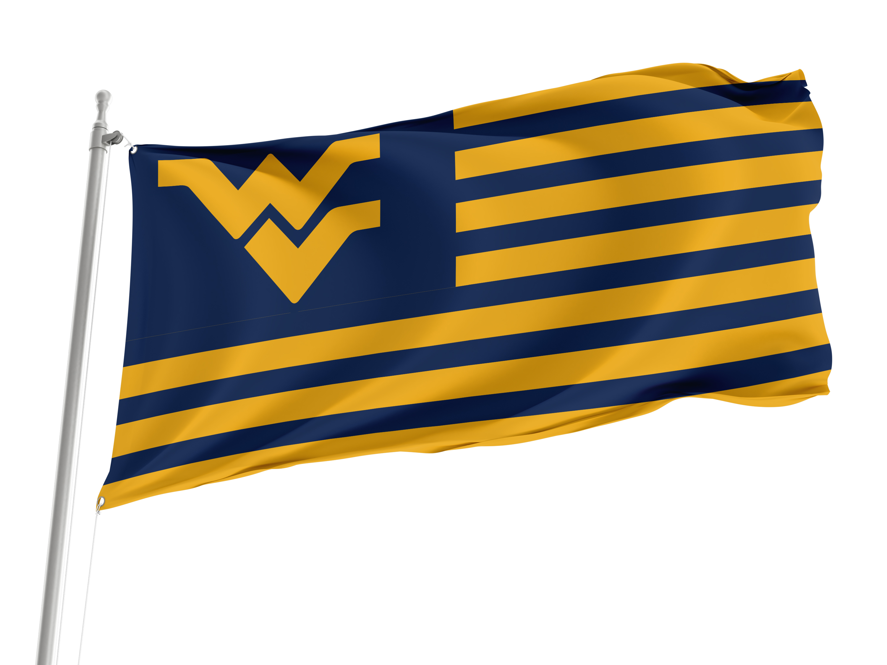 West Virginia Mountaineers Flag for Indoor & Outdoor Use