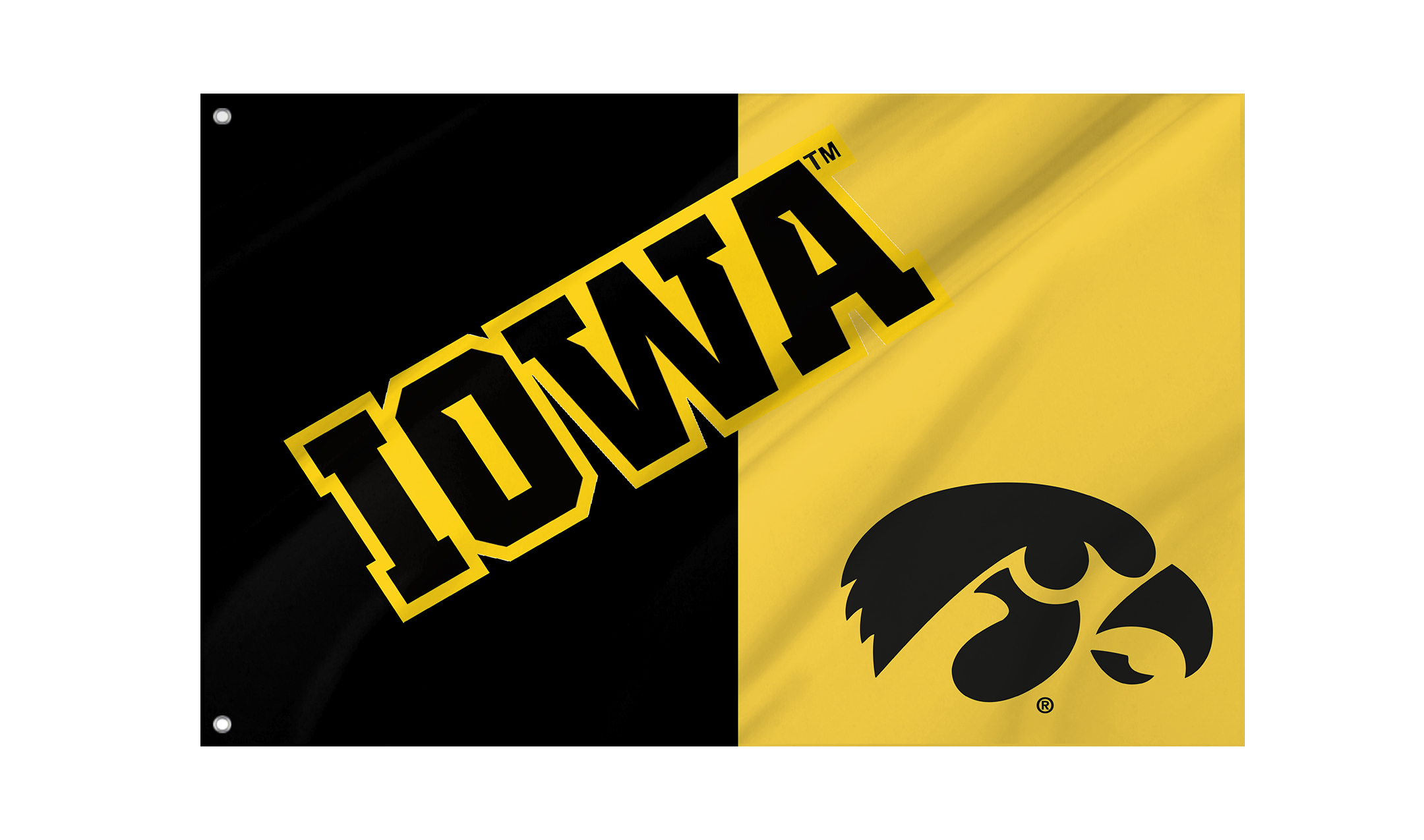 Iowa Hawkeyes Flag for Indoor & Outdoor Use