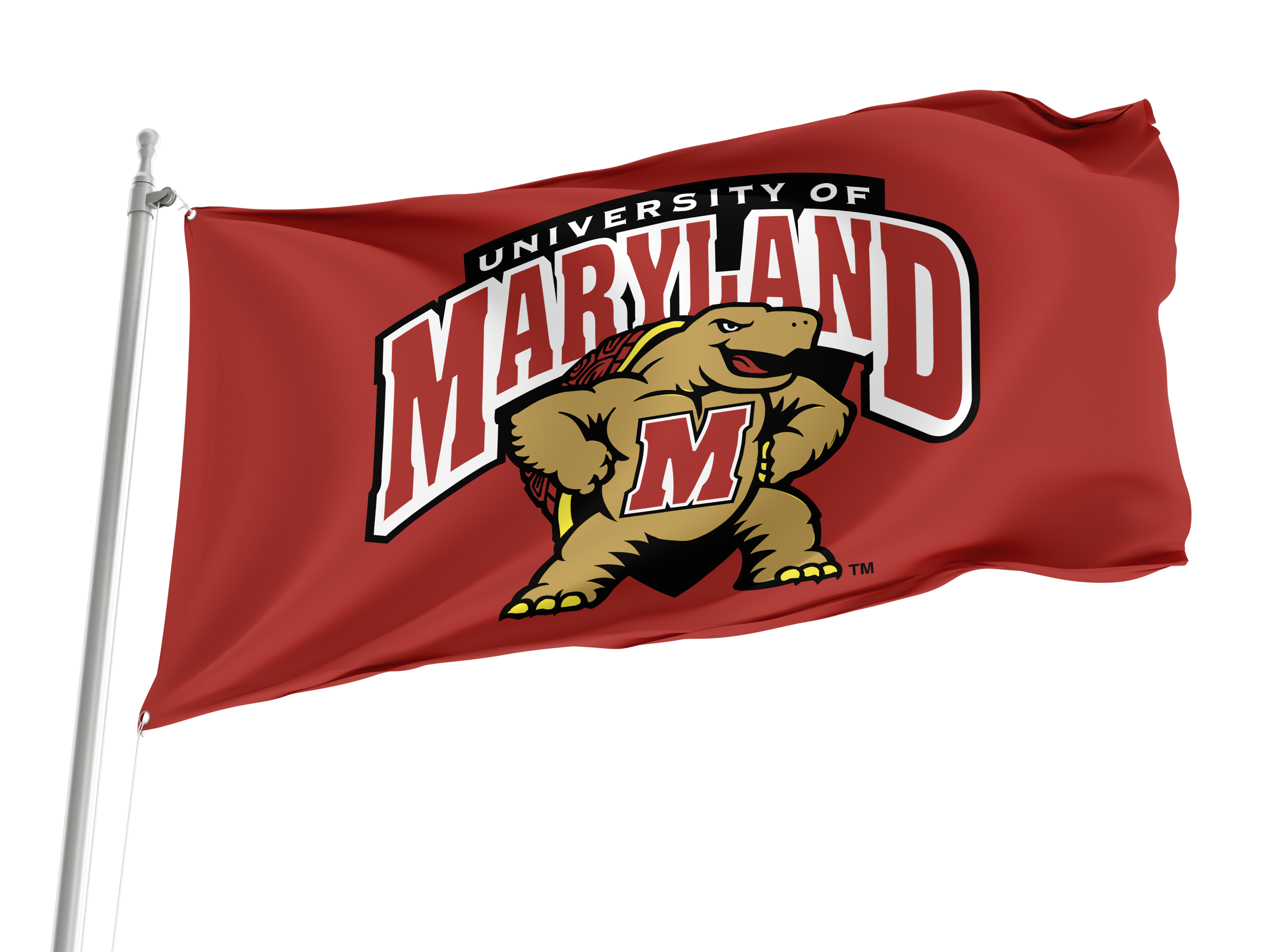 Maryland Terrapins Flag for Indoor & Outdoor Use