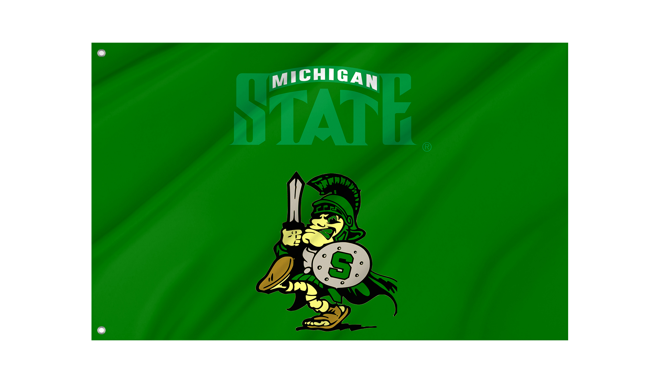 Michigan State Spartans Flag for Indoor & Outdoor Use