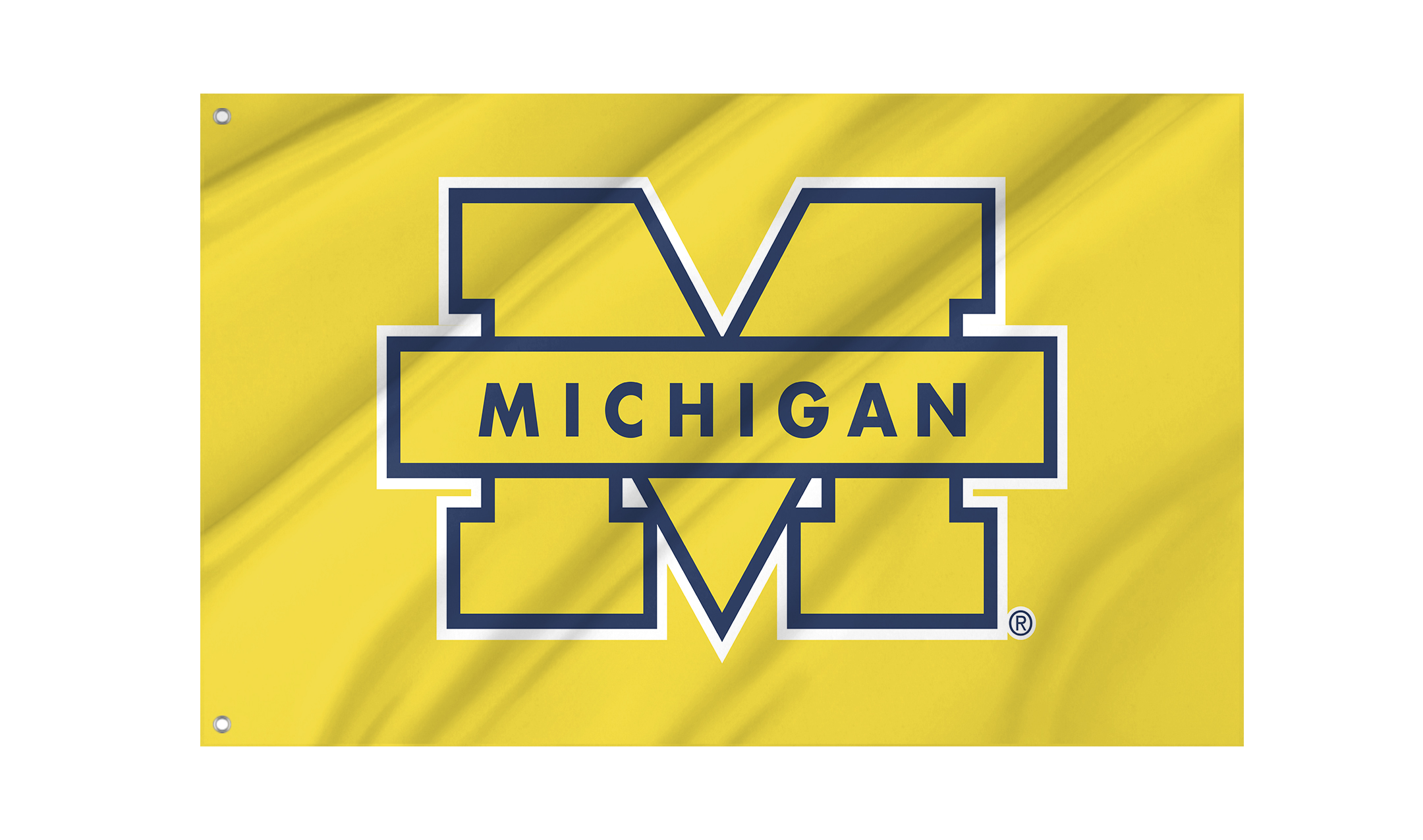 Michigan Wolverines Flag for Indoor & Outdoor Use
