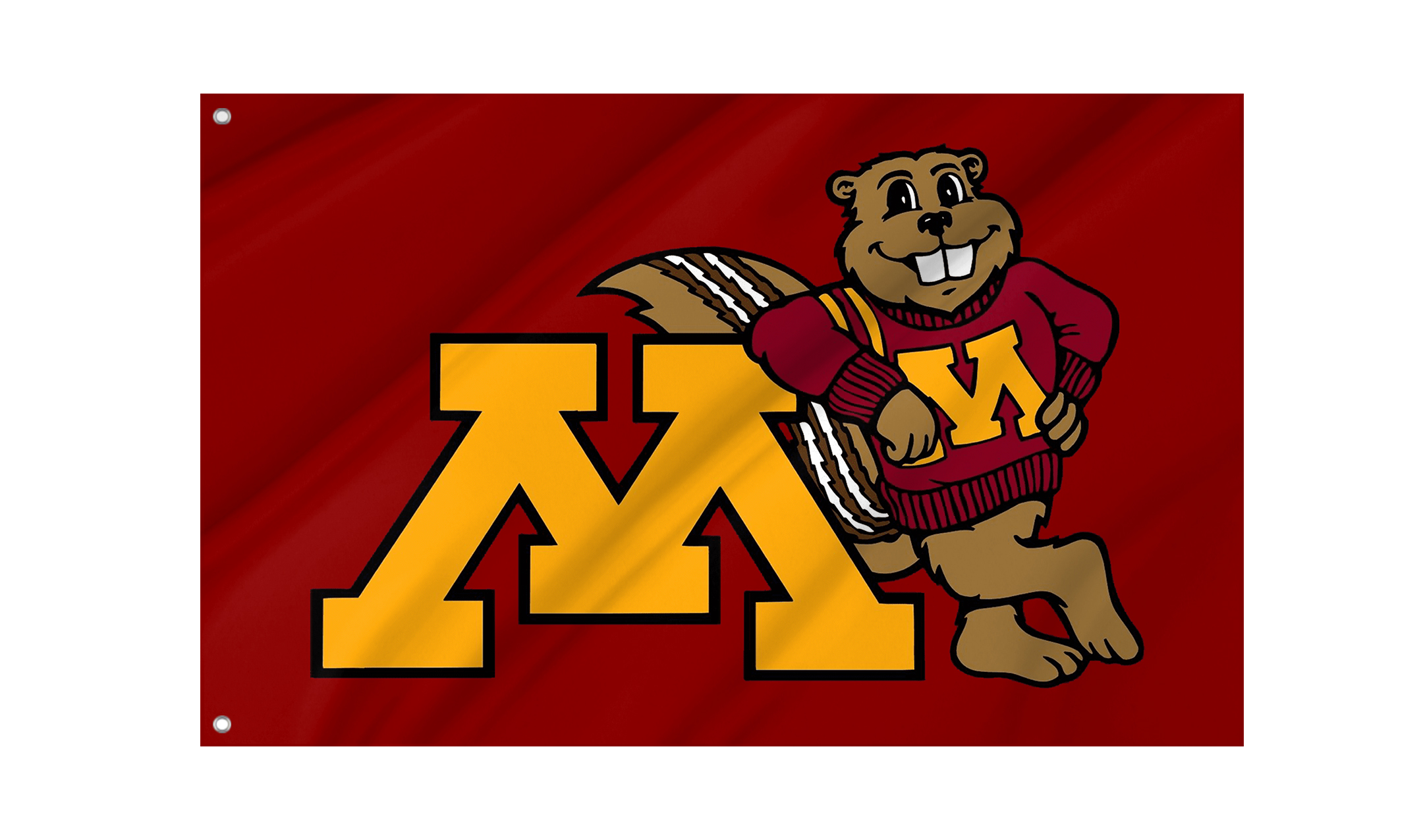Minnesota Golden Gophers Flag for Indoor & Outdoor Use