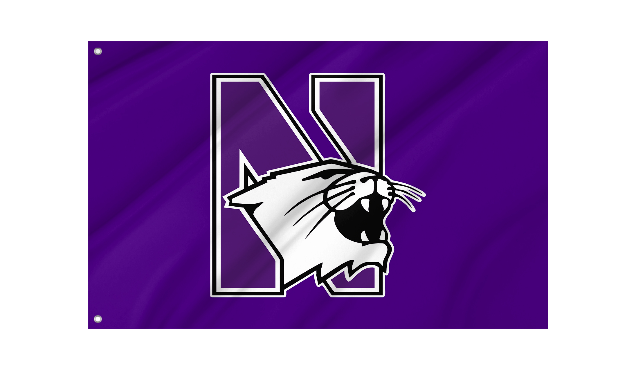Northwestern Wildcats Flag for Indoor & Outdoor Use
