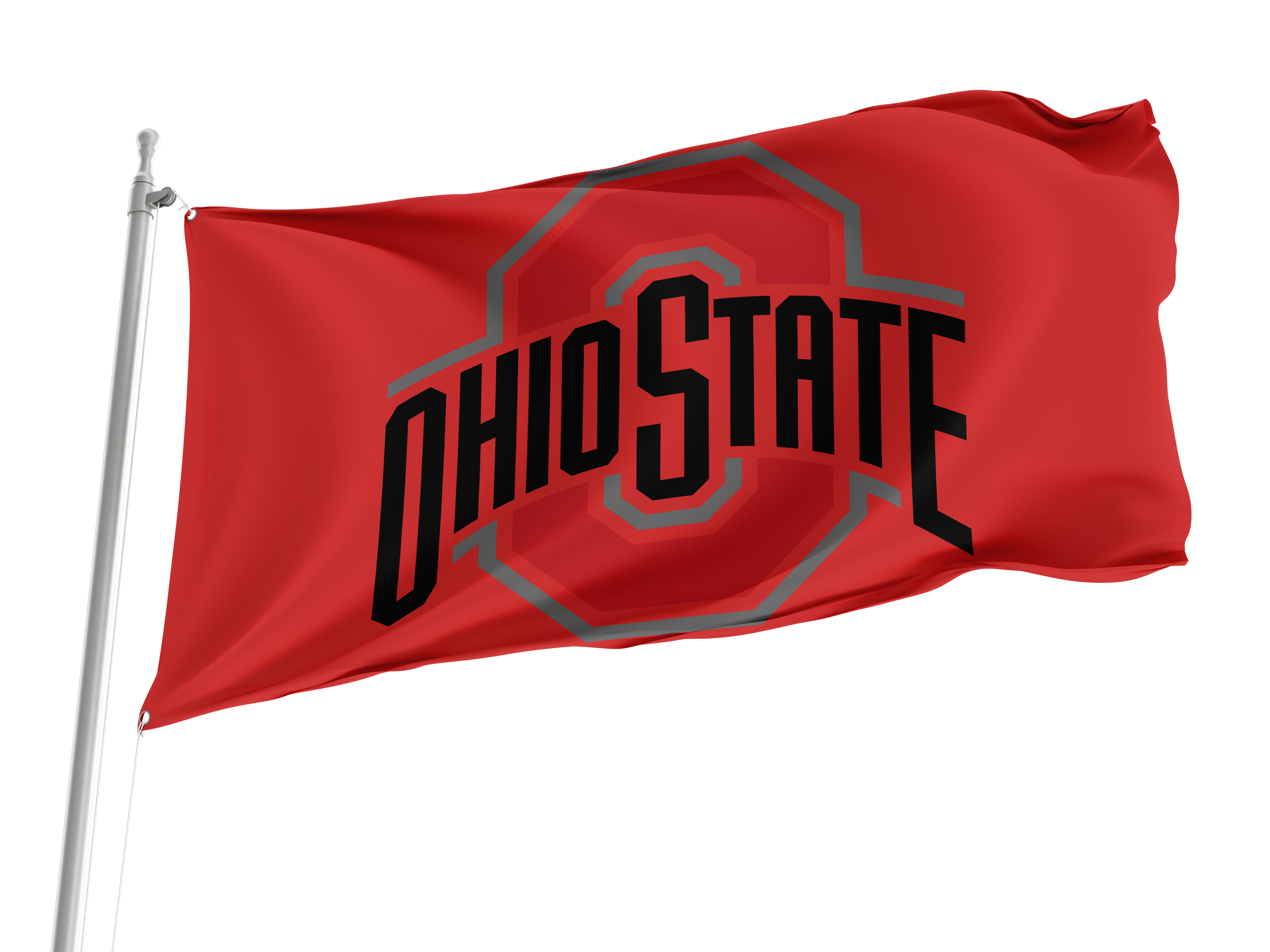 Ohio State Buckeyes Flag for Indoor & Outdoor Use