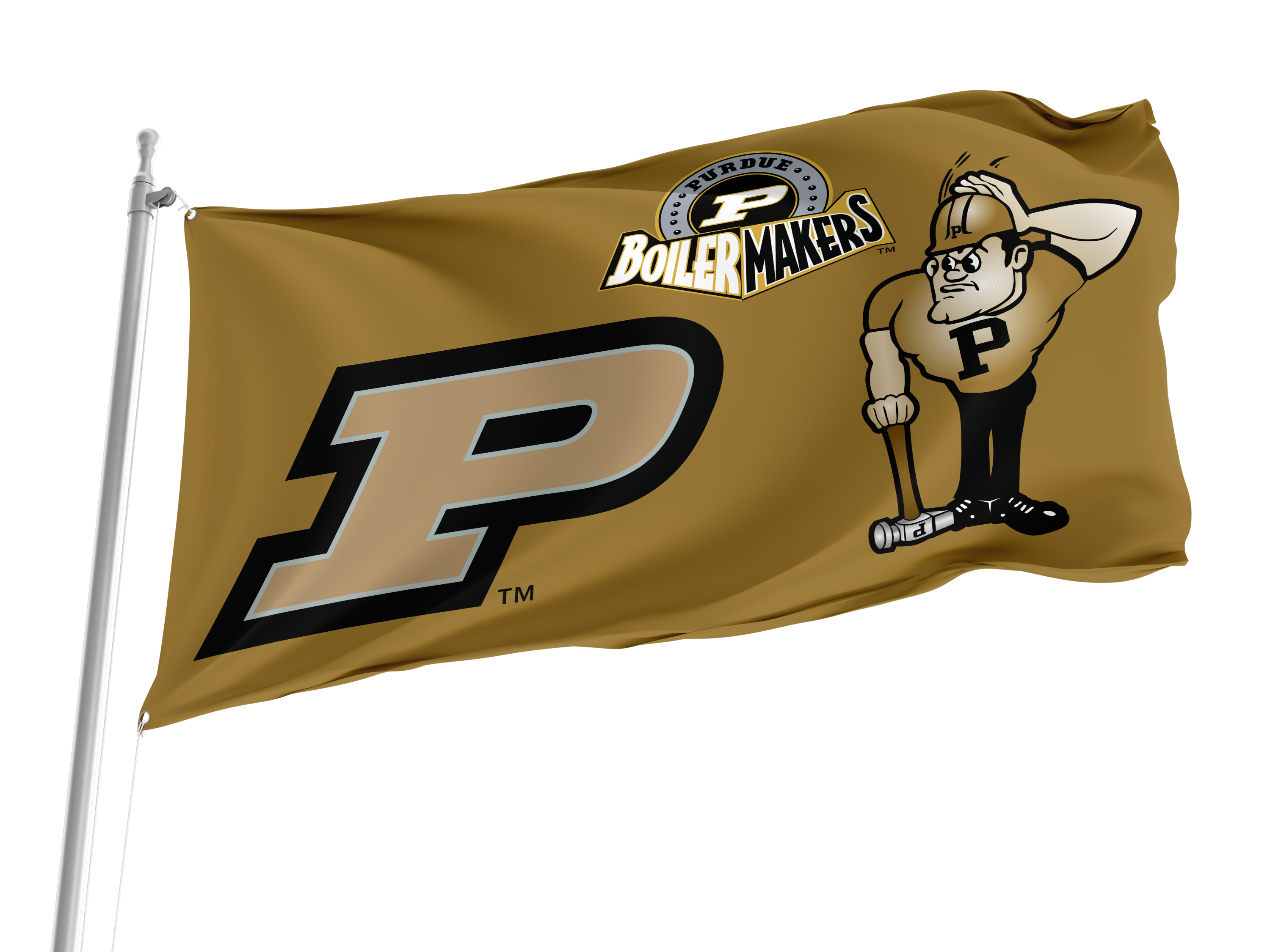 Purdue Boilermakers Flag for Indoor & Outdoor Use
