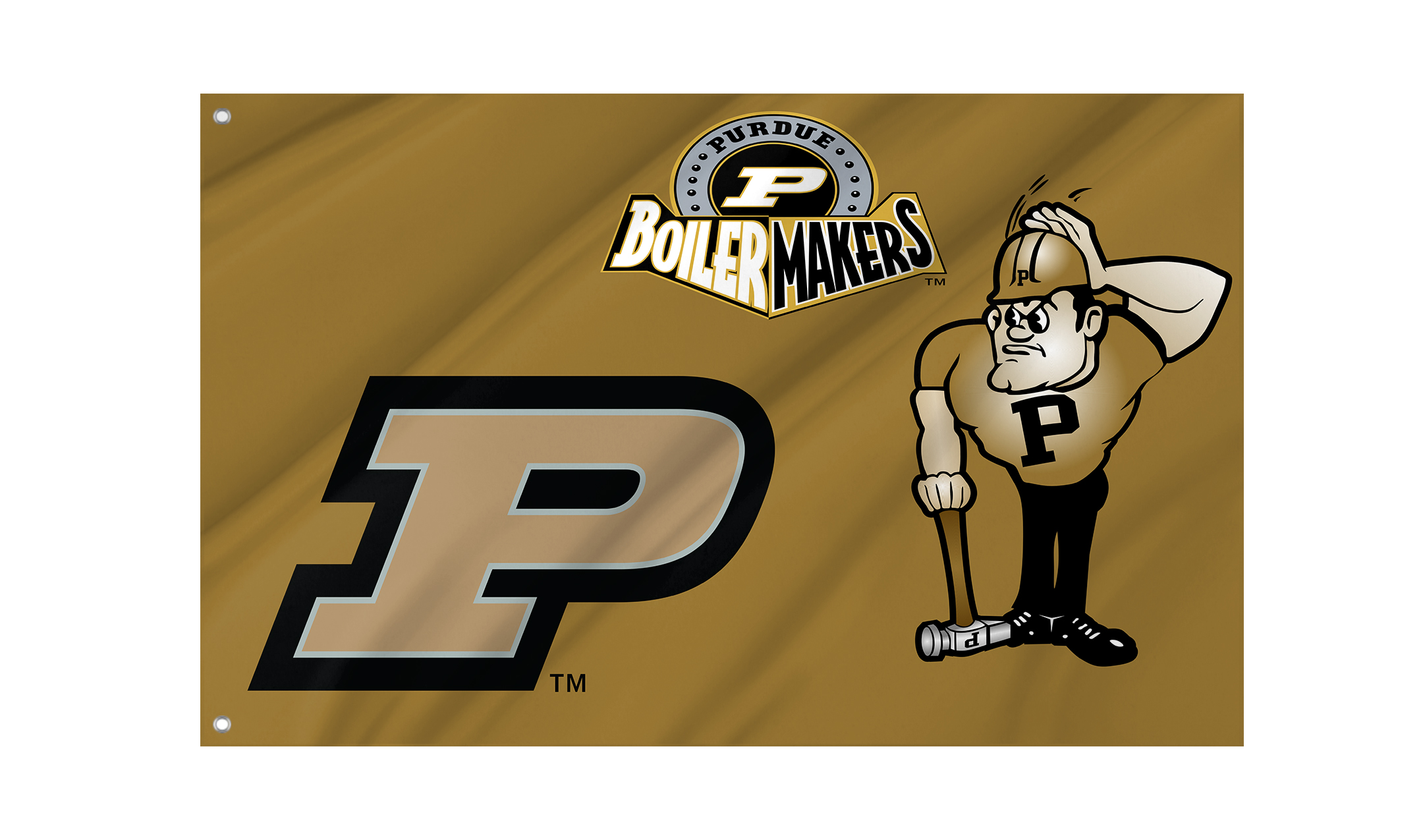 Purdue Boilermakers Flag for Indoor & Outdoor Use