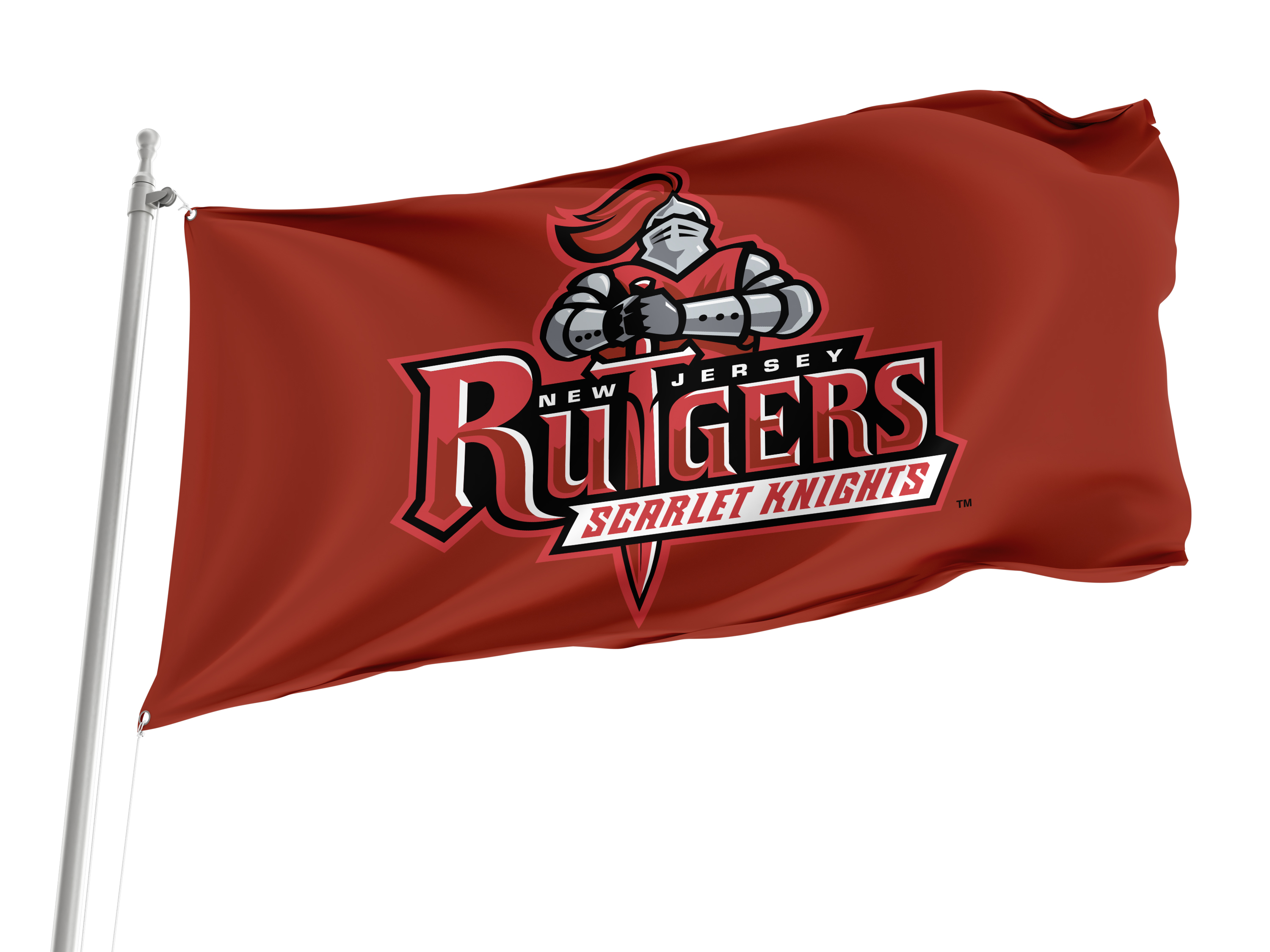 Rutgers Scarlet Knights Flag for Indoor & Outdoor Use