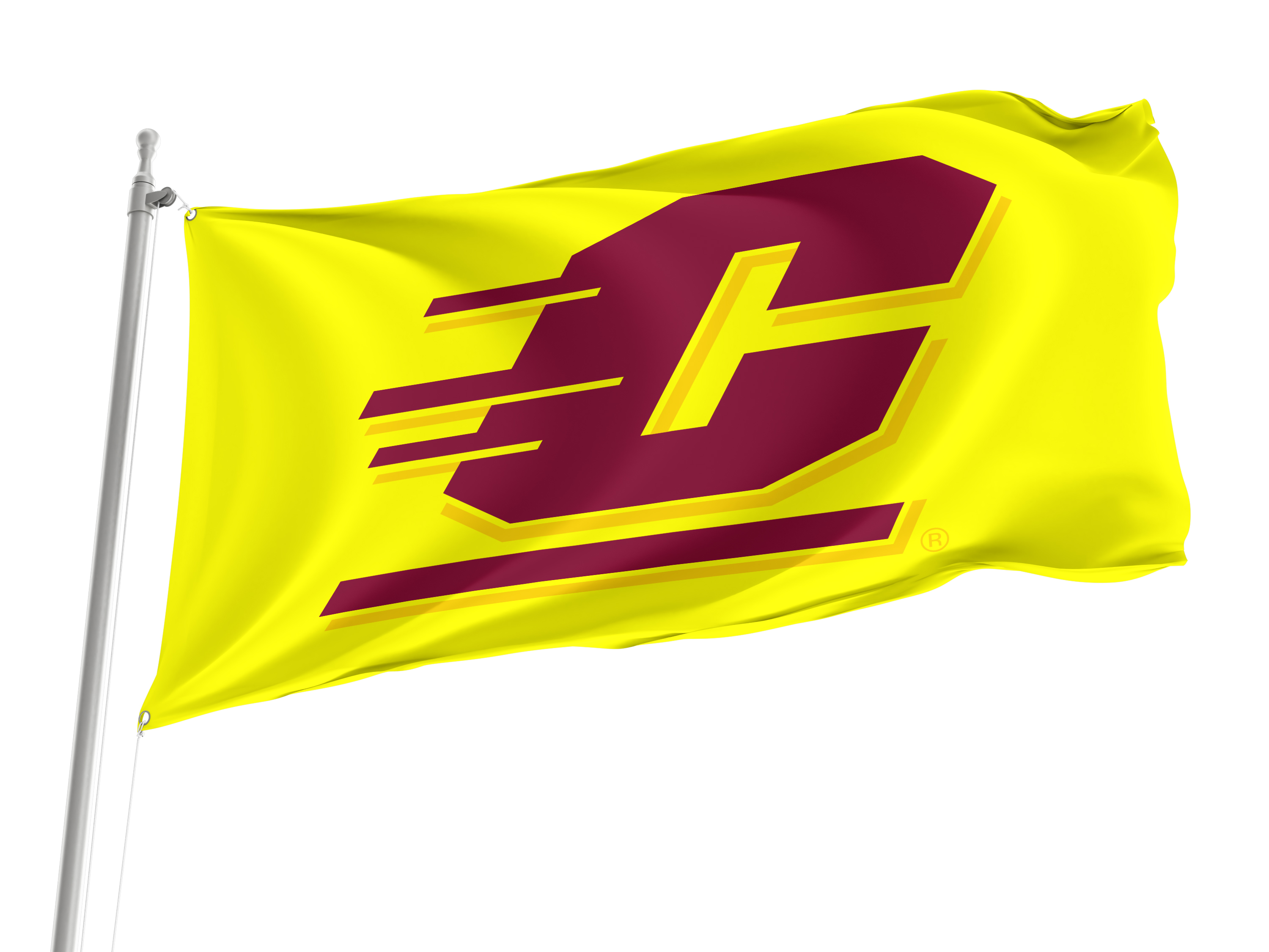 Central Michigan Chippewas Flag for Indoor & Outdoor Use