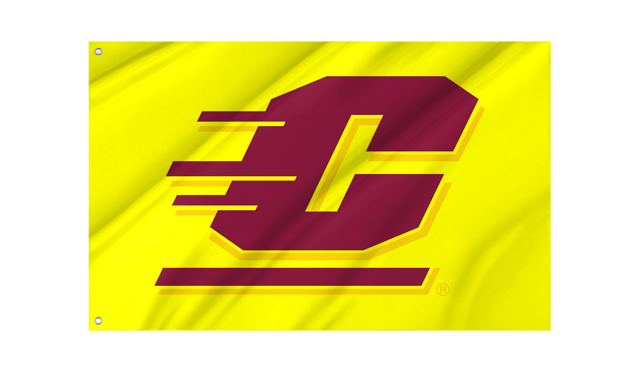 Central Michigan Chippewas Flag for Indoor & Outdoor Use