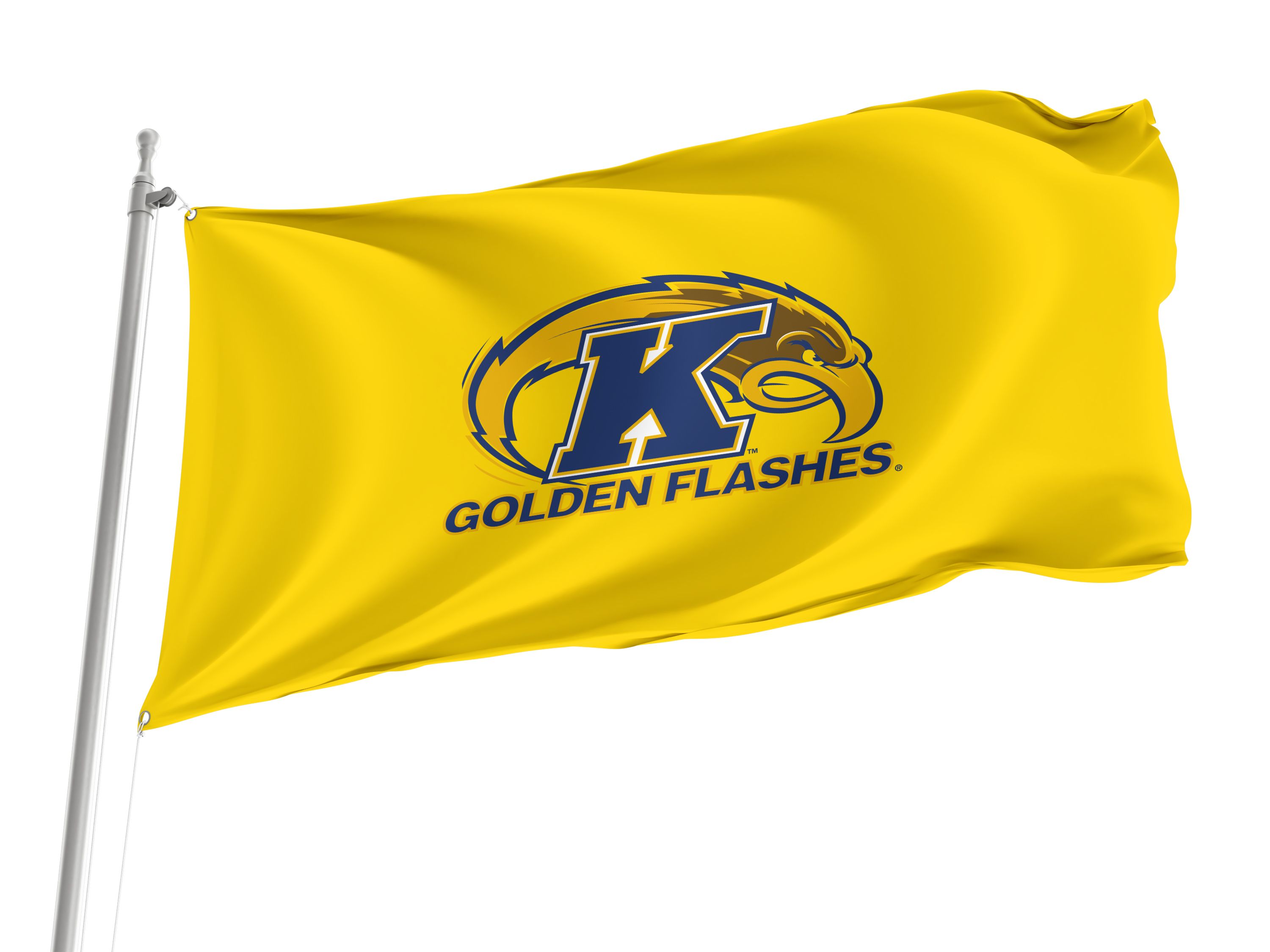Kent State Golden Flashes Flag for Indoor & Outdoor Use