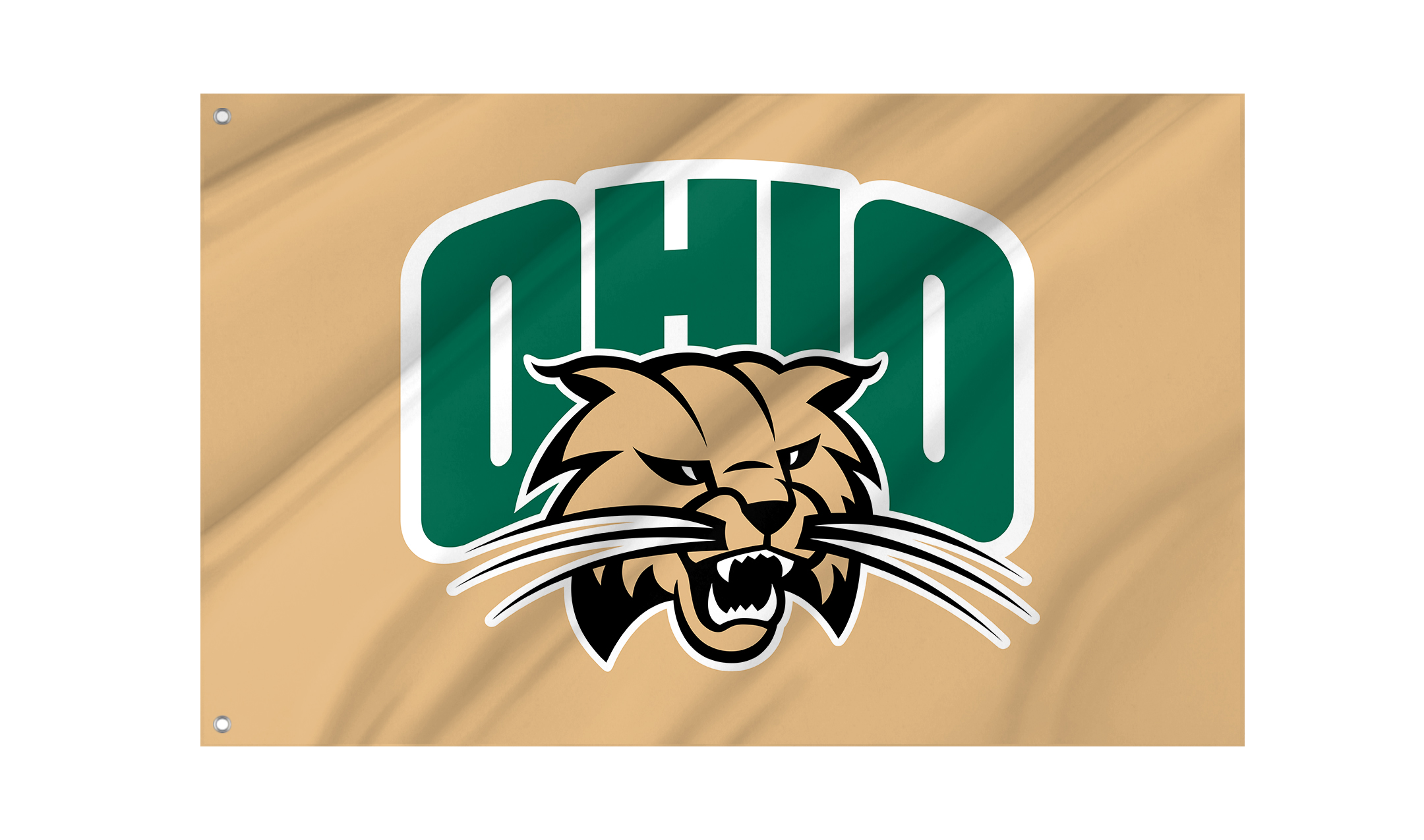 Ohio Bobcats Flag for Indoor & Outdoor Use