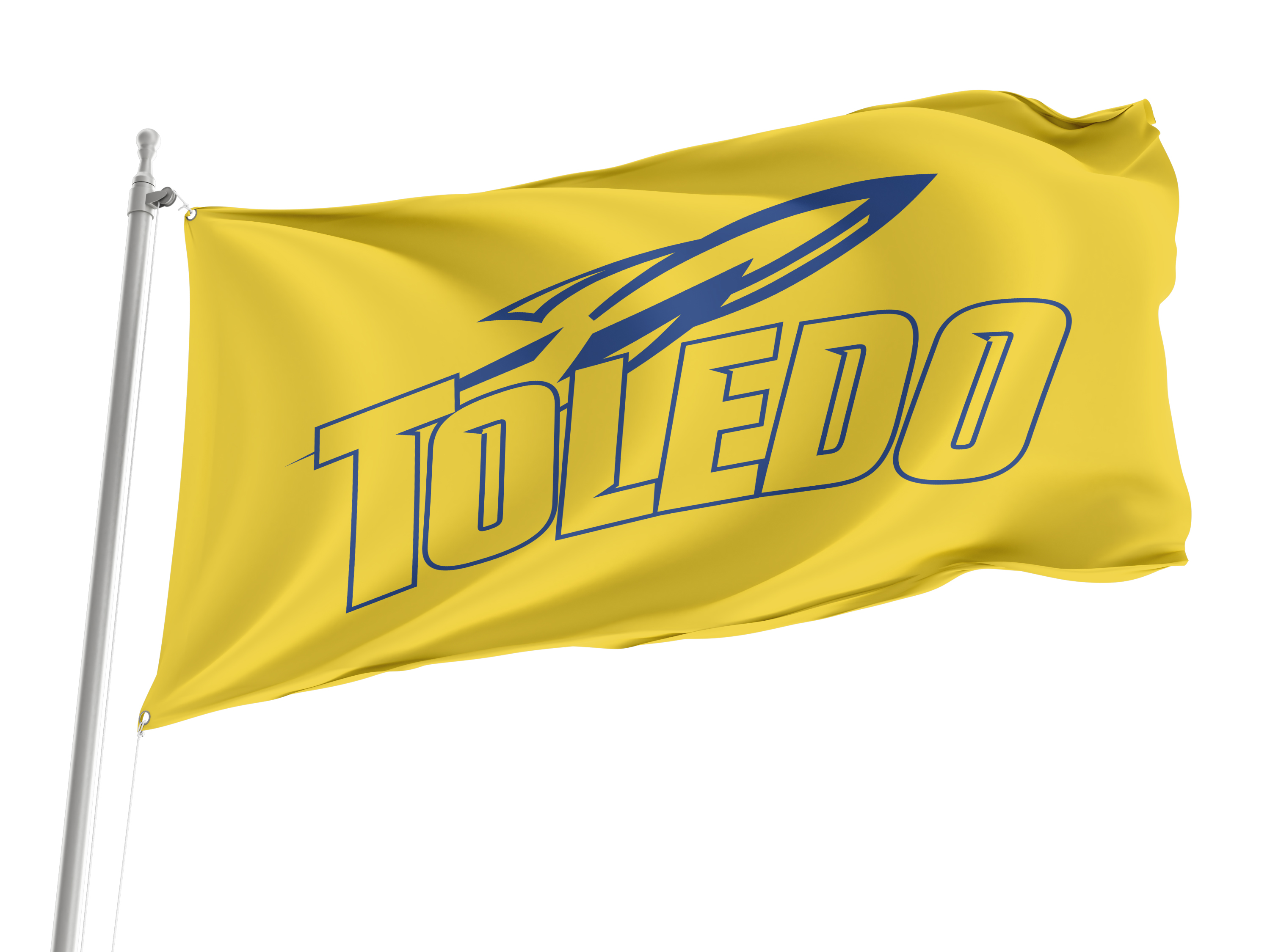 Toledo Rockets Flag for Indoor & Outdoor Use