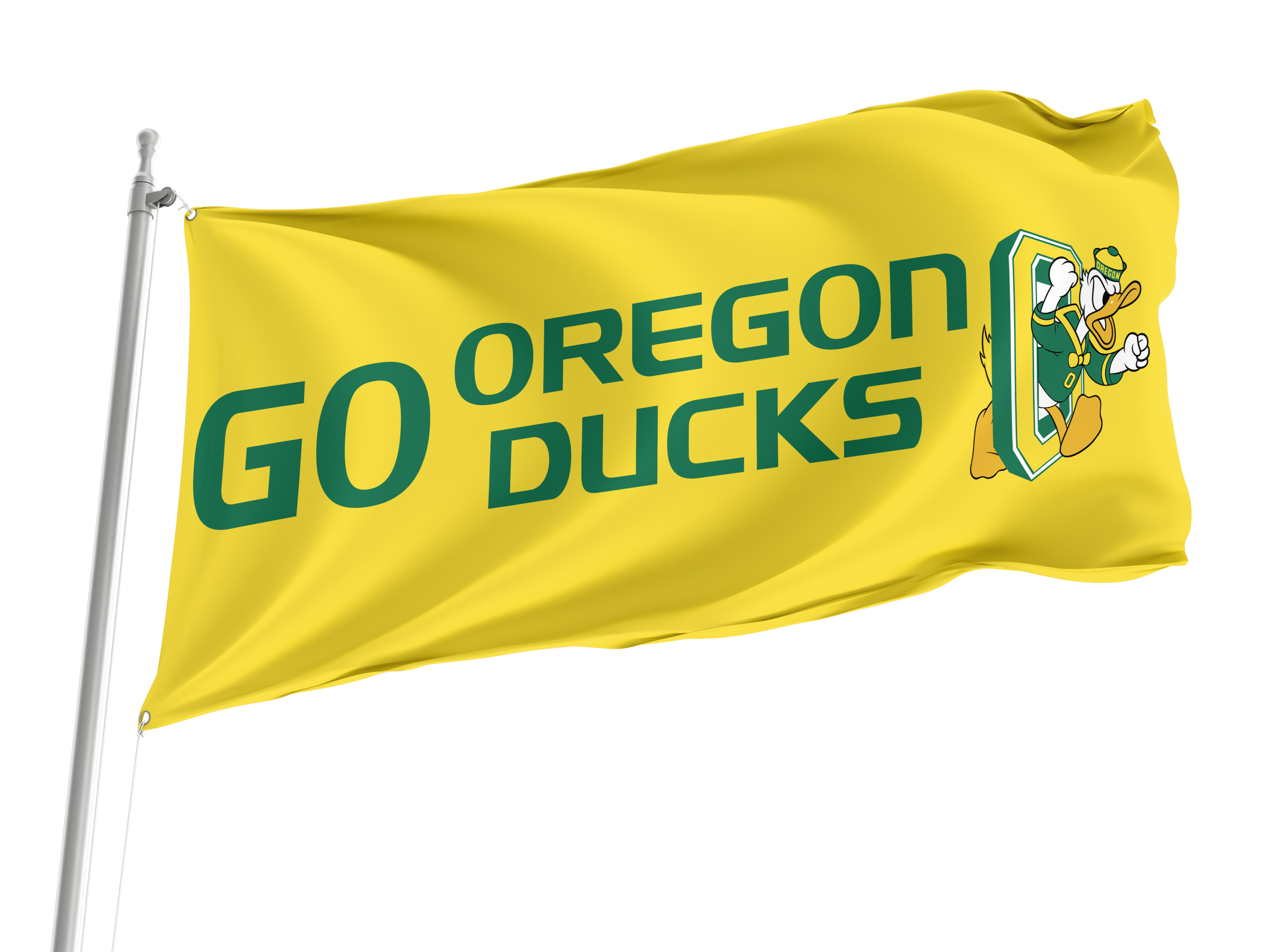 Oregon Ducks Flag for Indoor & Outdoor Use