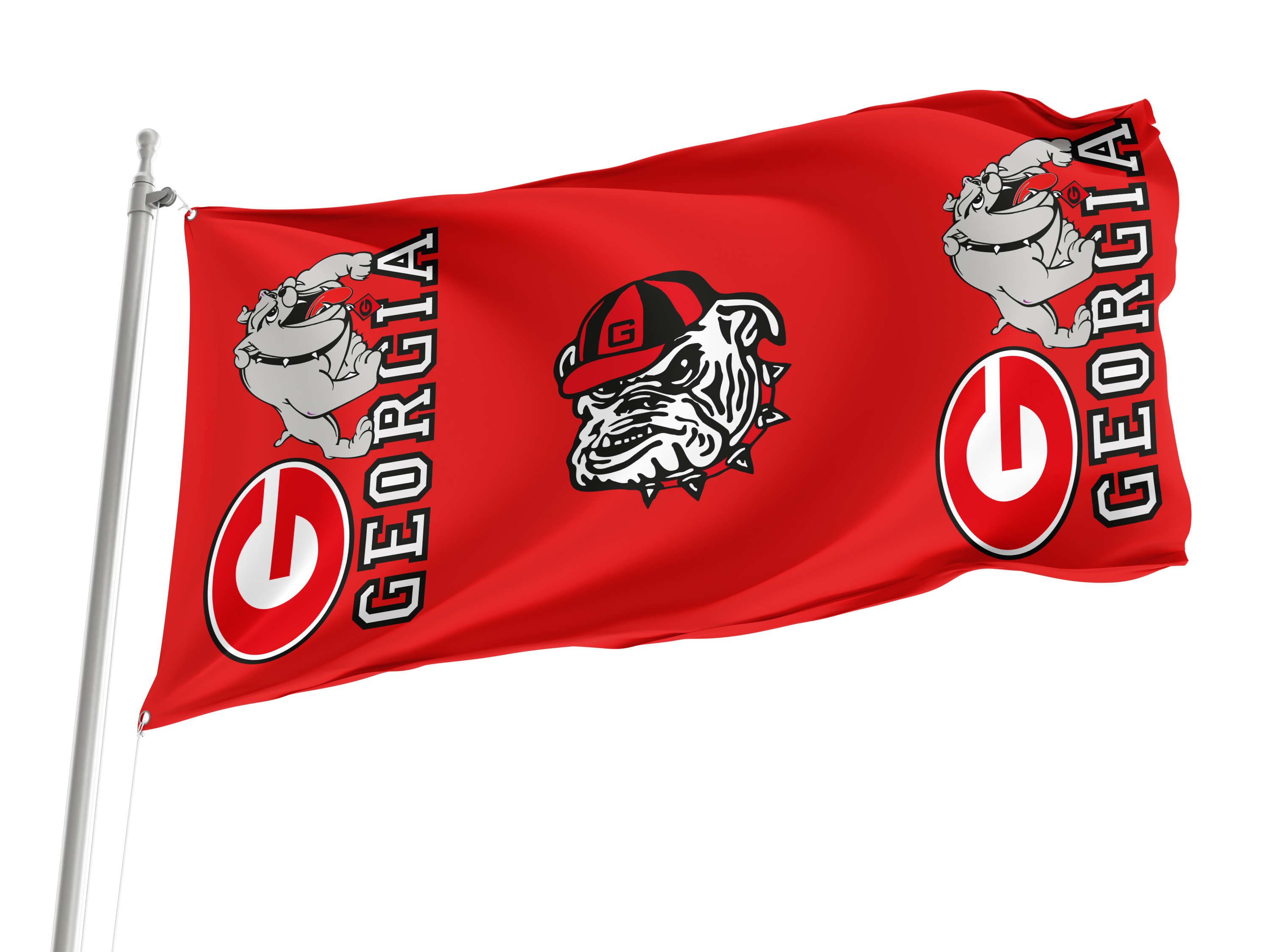 Georgia Bulldogs Flag for Indoor & Outdoor Use