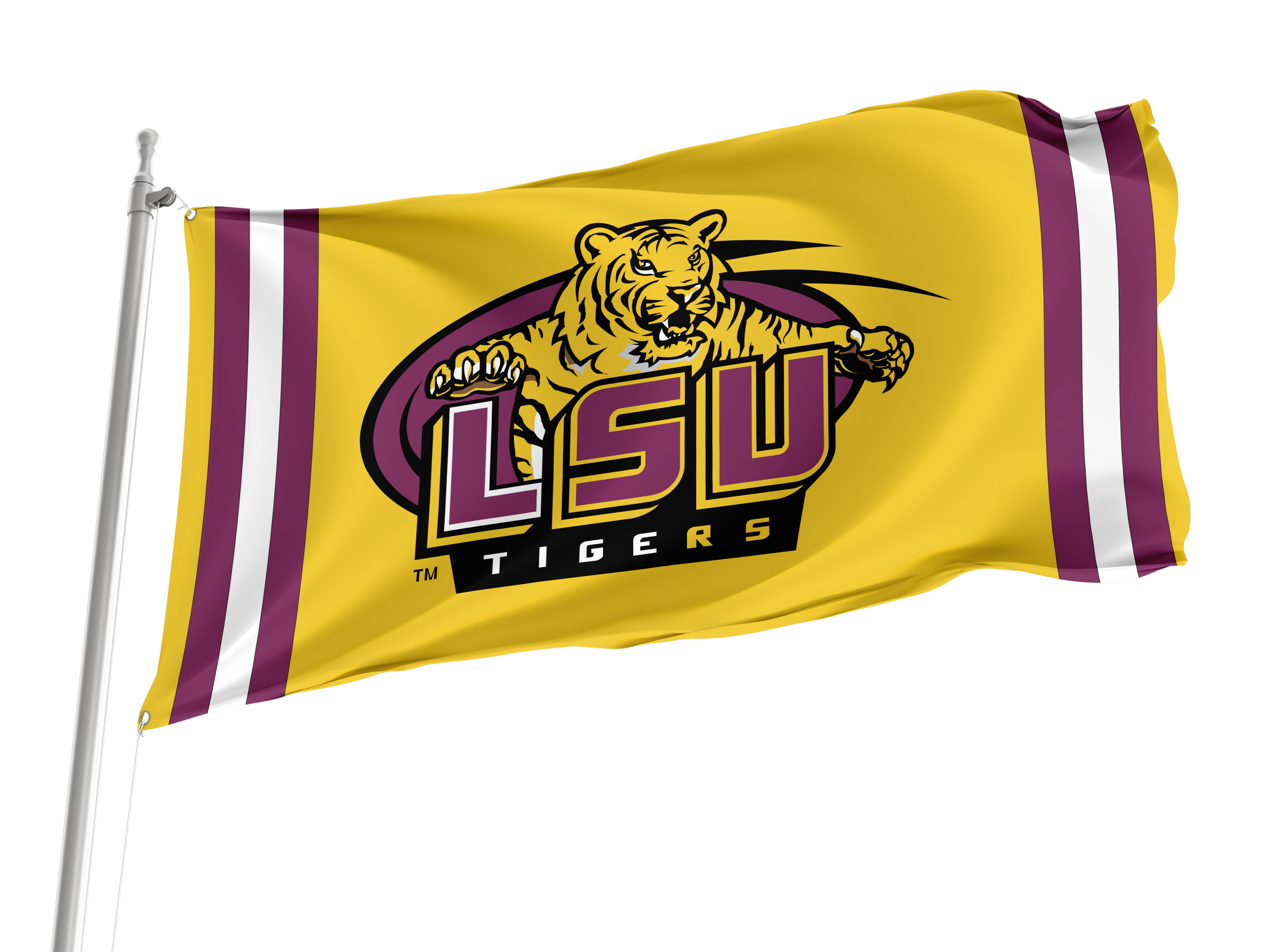 LSU Tigers Flag for Indoor & Outdoor Use