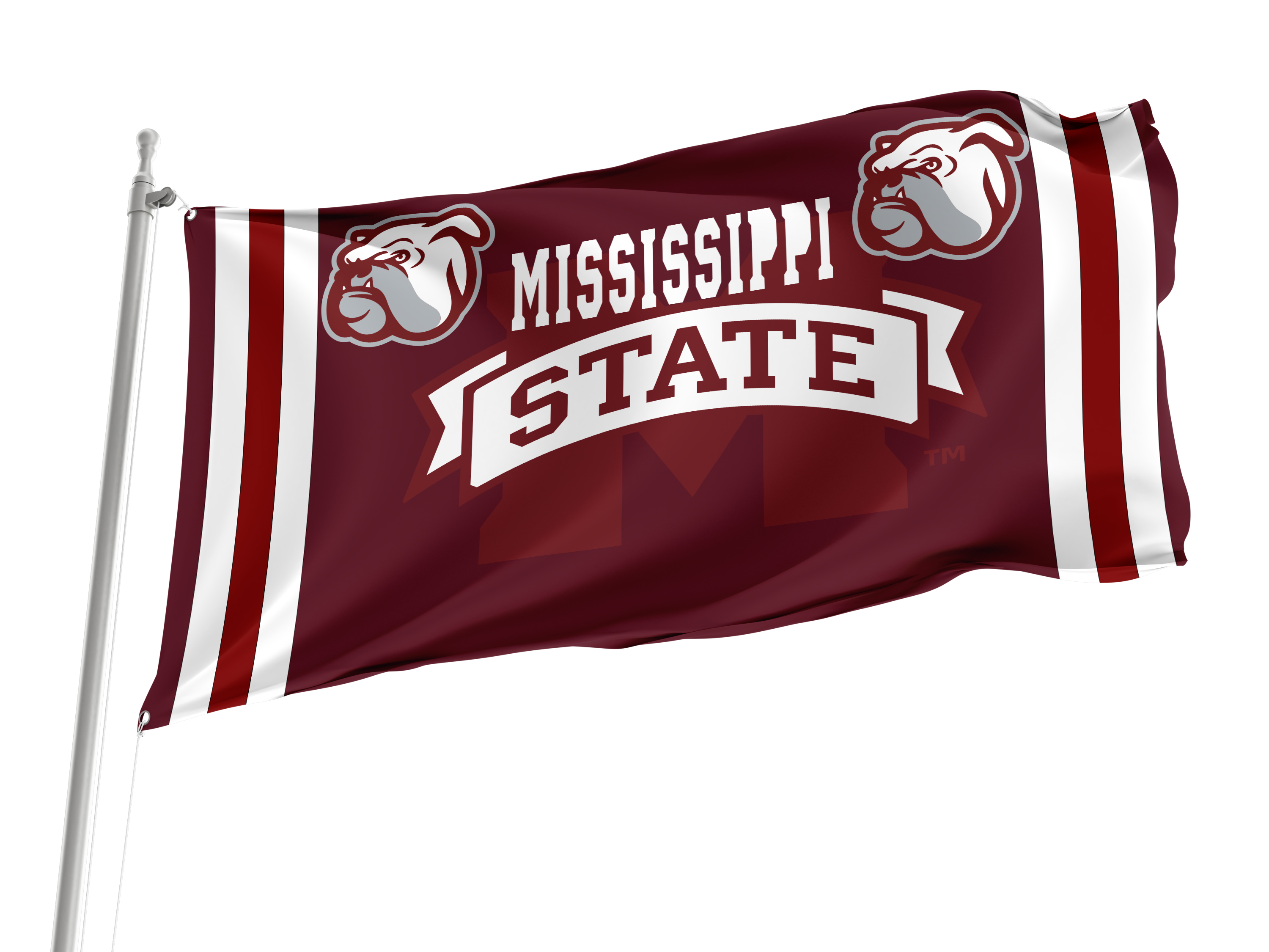 Mississippi State Bulldogs Flag for Indoor & Outdoor Use