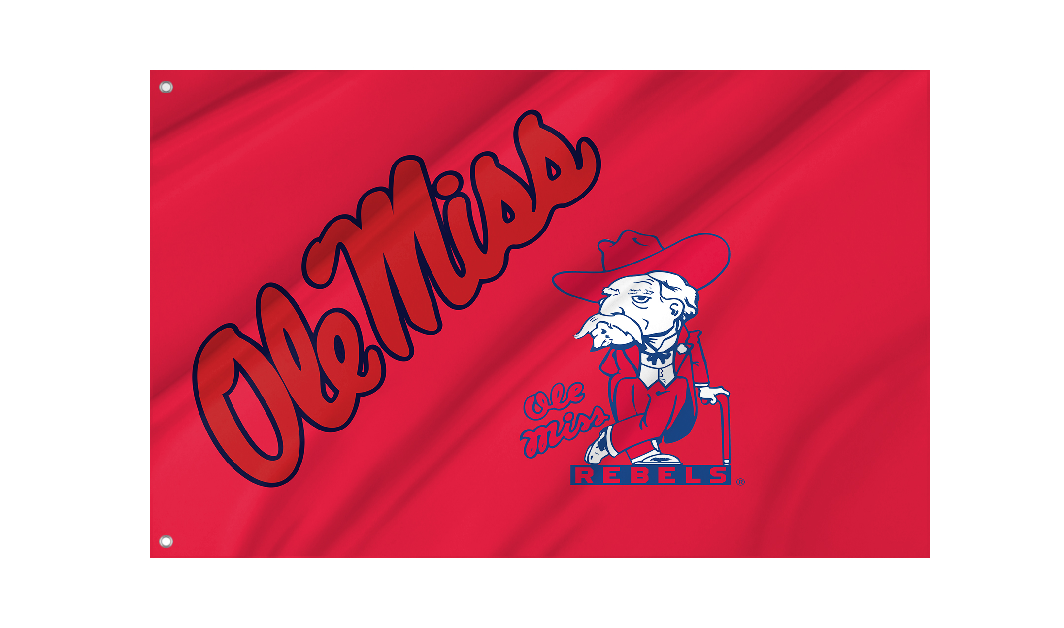 Ole Miss Rebels Flag for Indoor & Outdoor Use