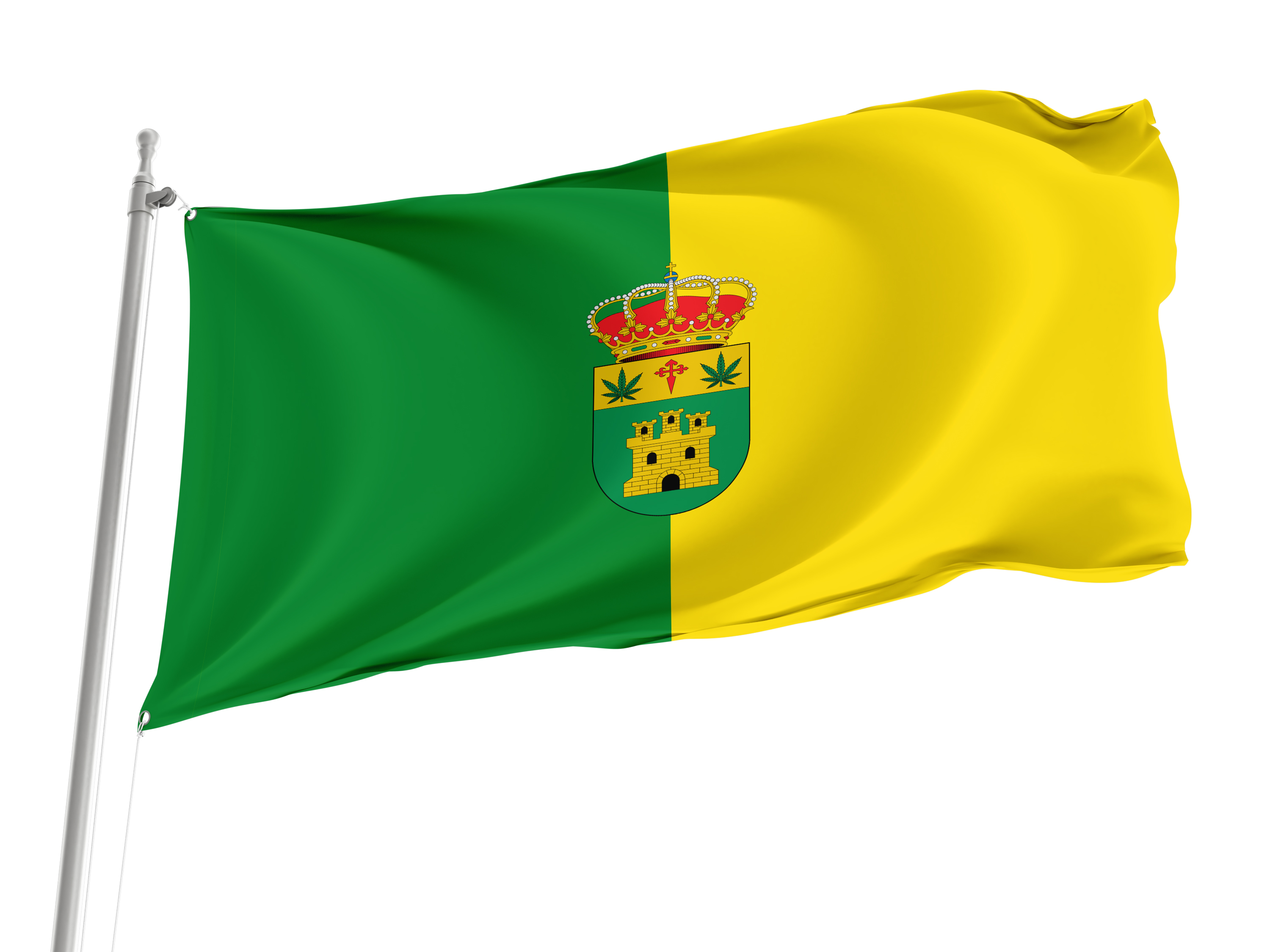 Santa Cruz de los Cáñamos Flag for Indoor & Outdoor Use