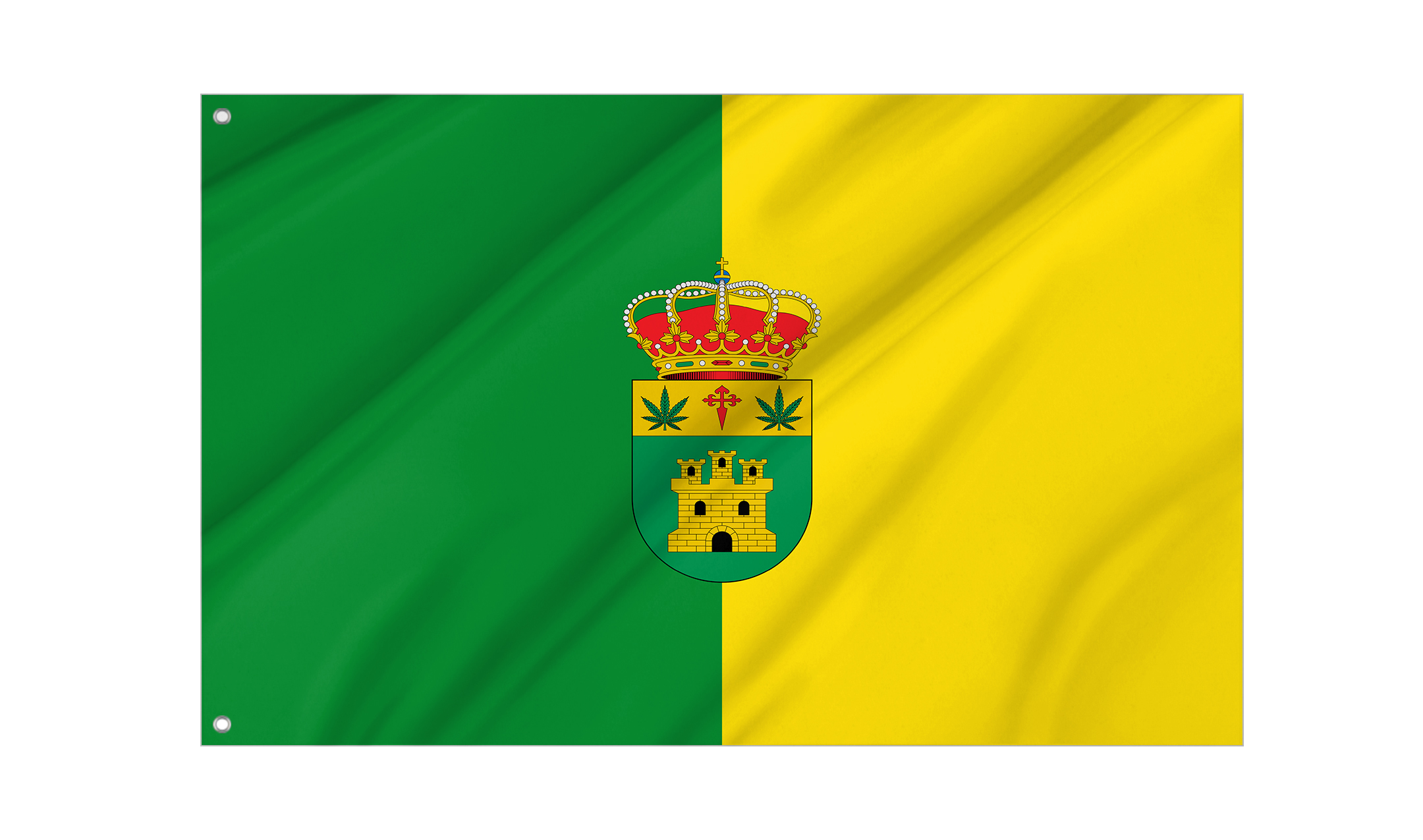 Santa Cruz de los Cáñamos Flag for Indoor & Outdoor Use