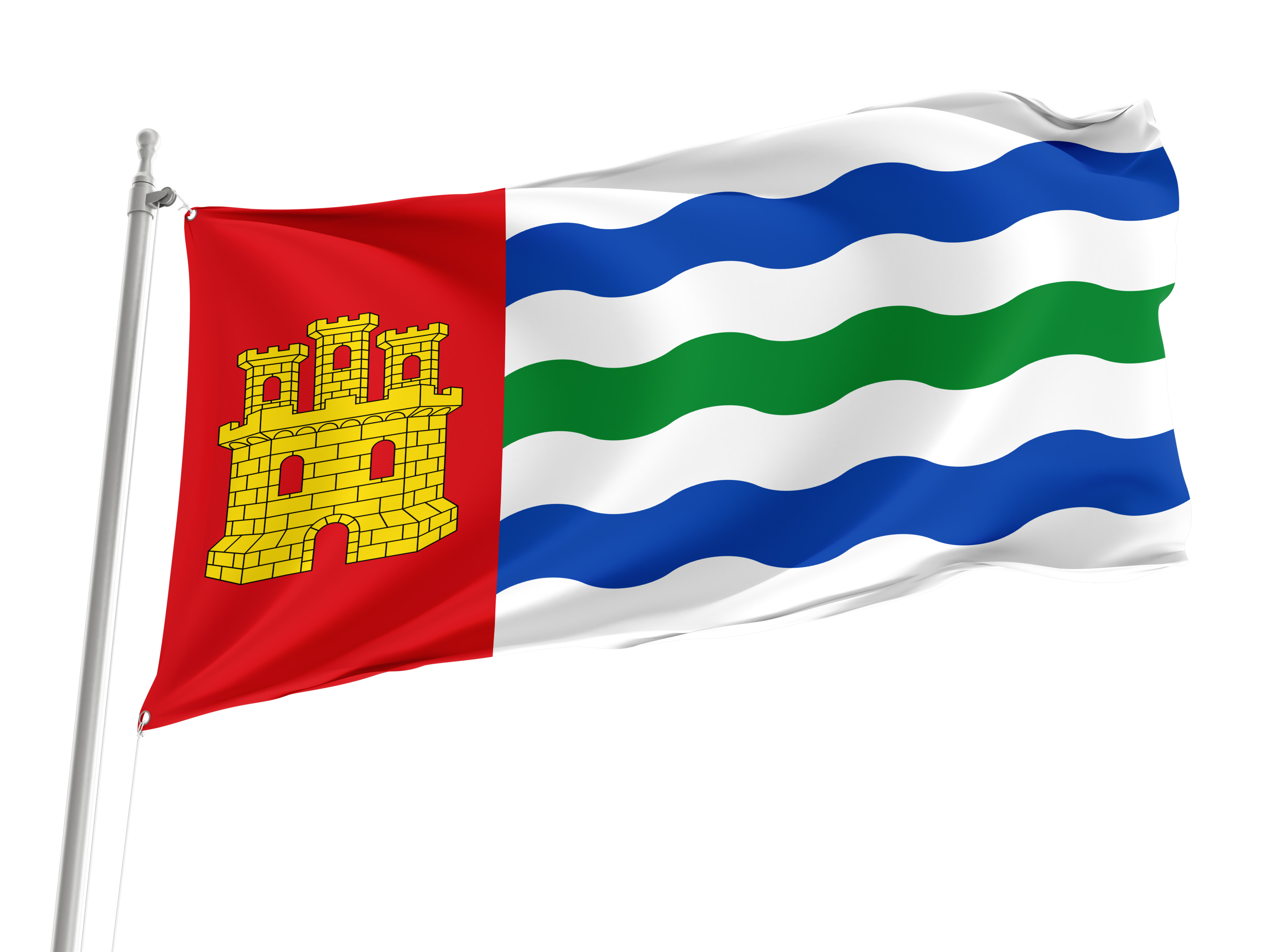 Salinas del Manzano Flag for Indoor & Outdoor Use