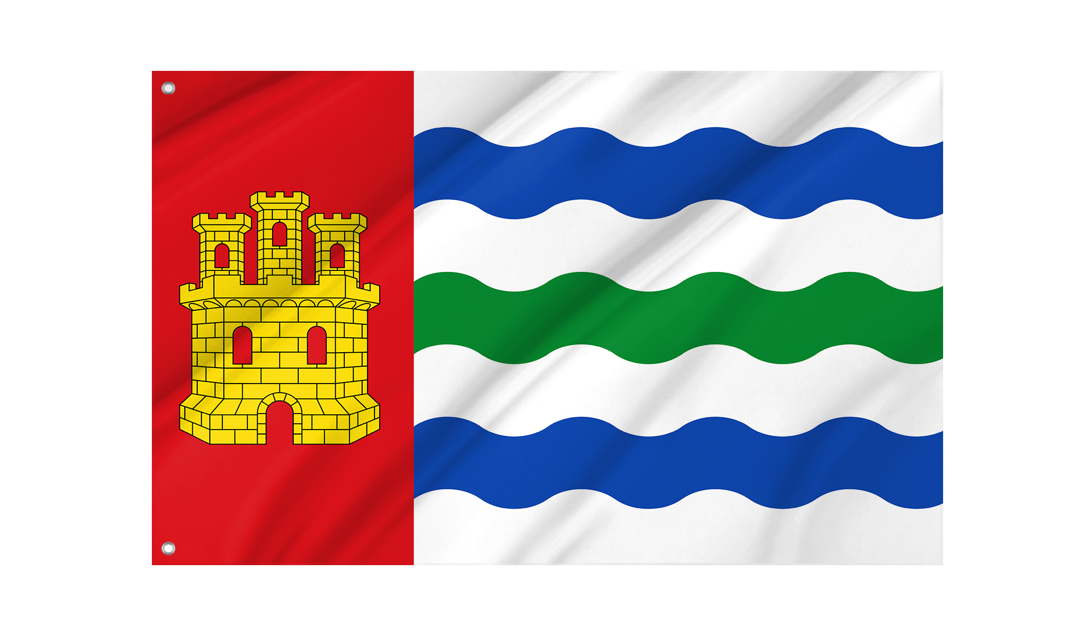 Salinas del Manzano Flag for Indoor & Outdoor Use