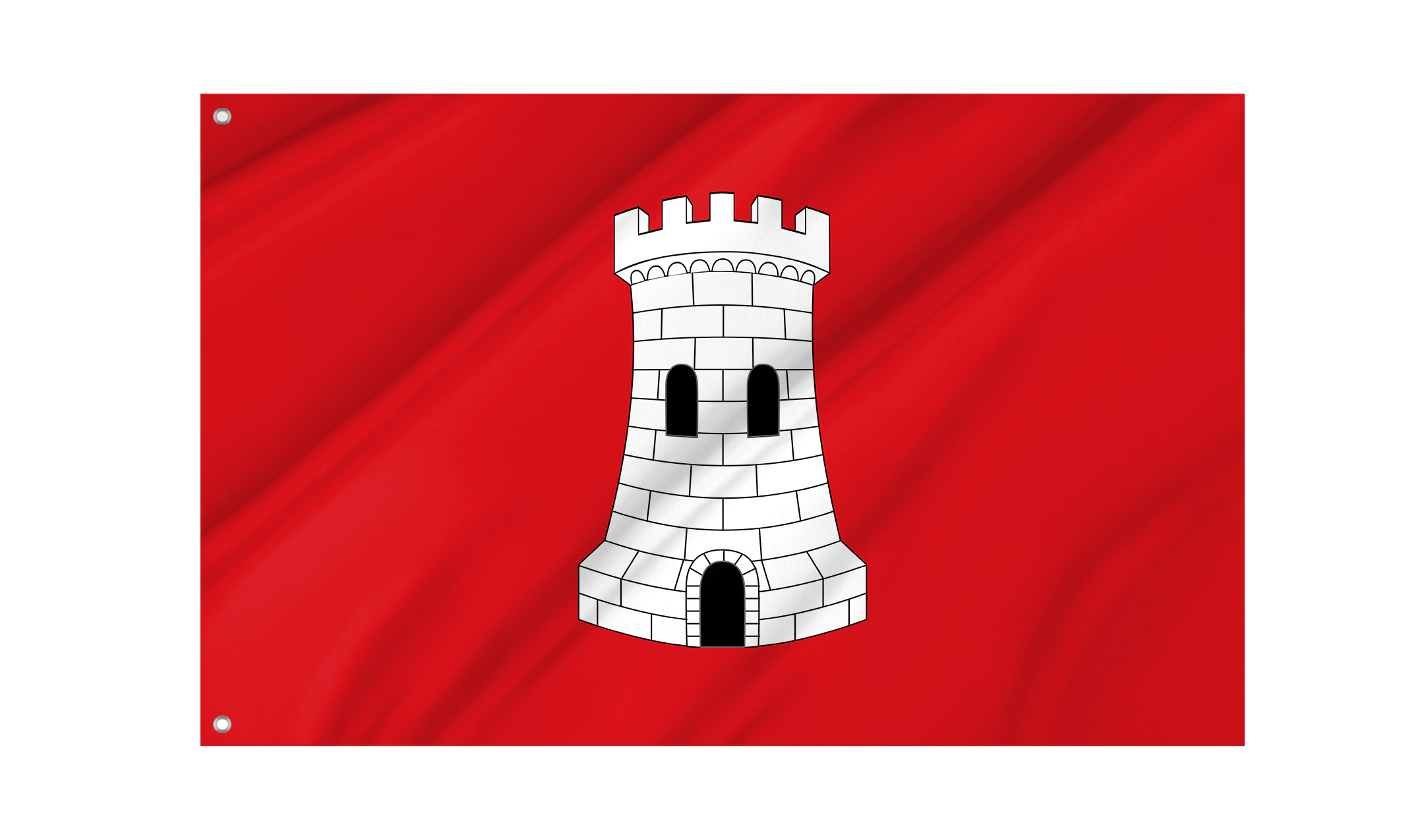 Torre del Burgo Flag for Indoor & Outdoor Use