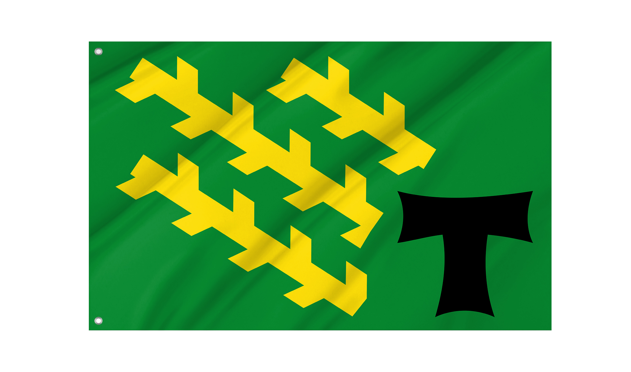 Els Pallaresos Flag for Indoor & Outdoor Use