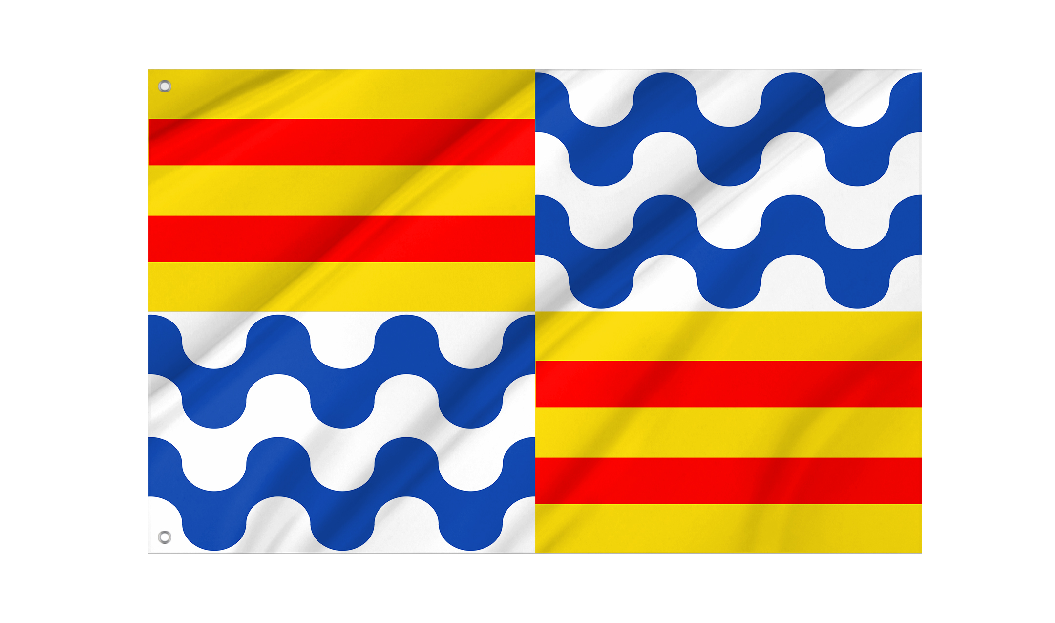 Badalona Flag for Indoor & Outdoor Use
