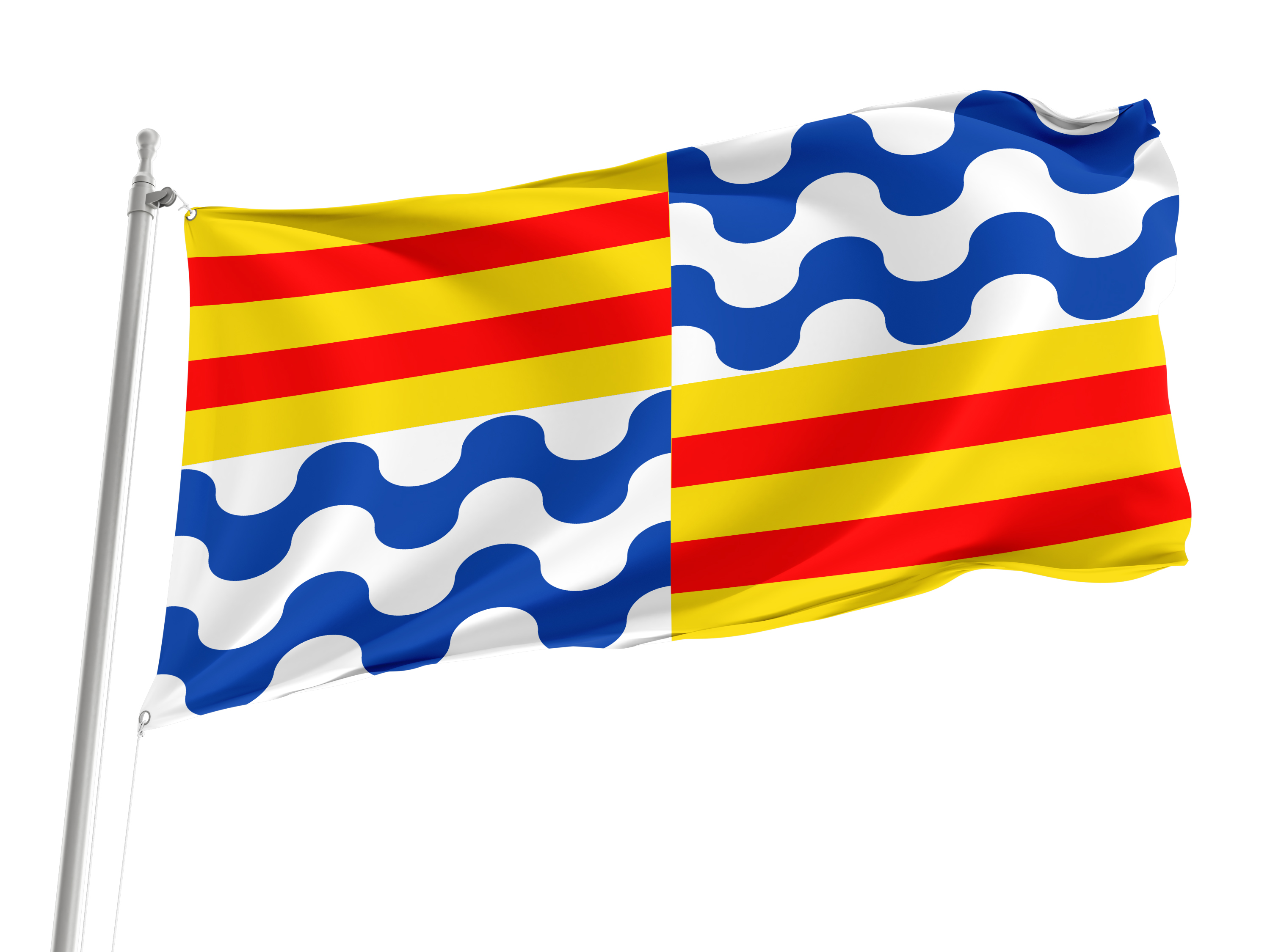 Badalona Flag for Indoor & Outdoor Use