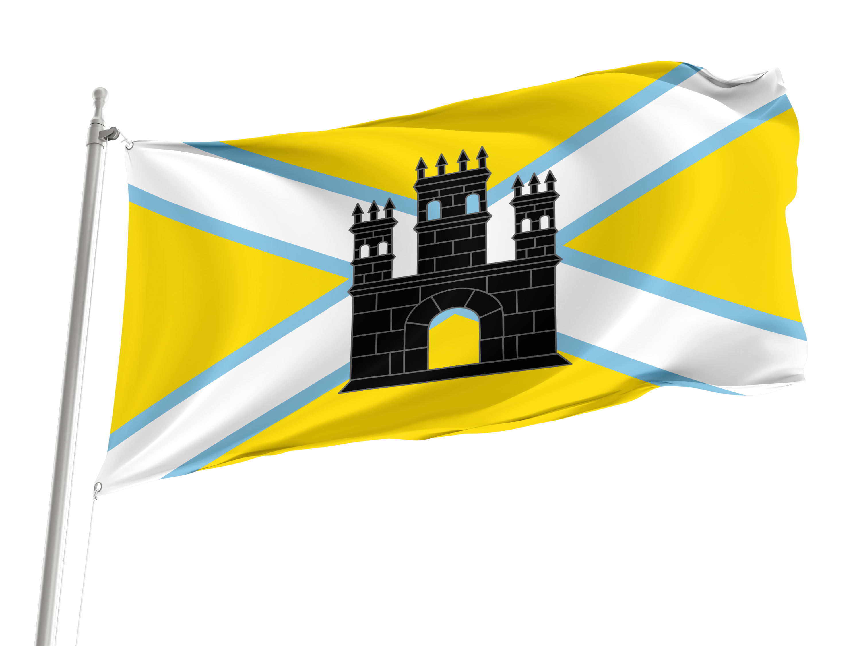 Cànoves i Samalús Flag for Indoor & Outdoor Use