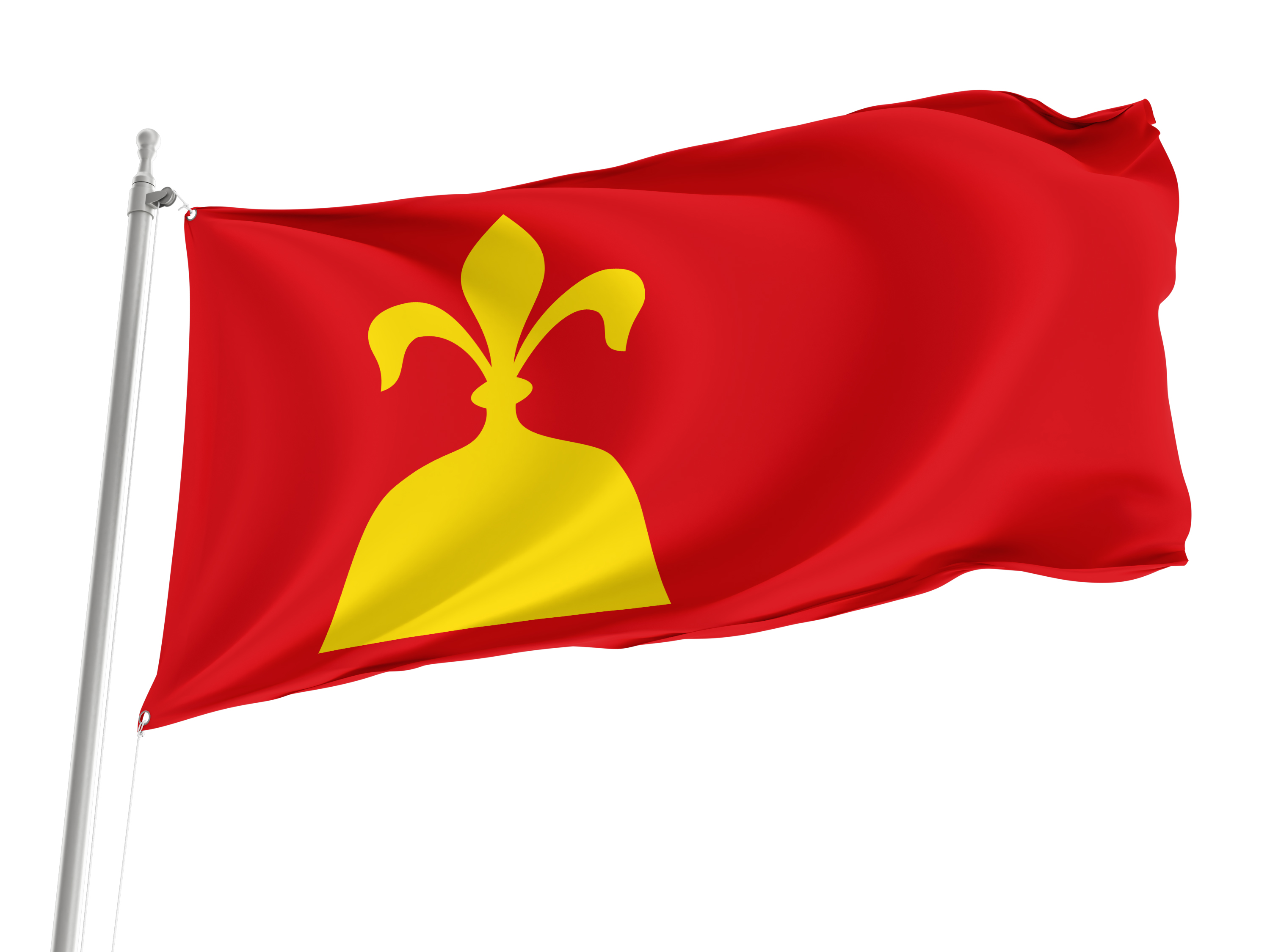 Puigcerdà Flag for Indoor & Outdoor Use