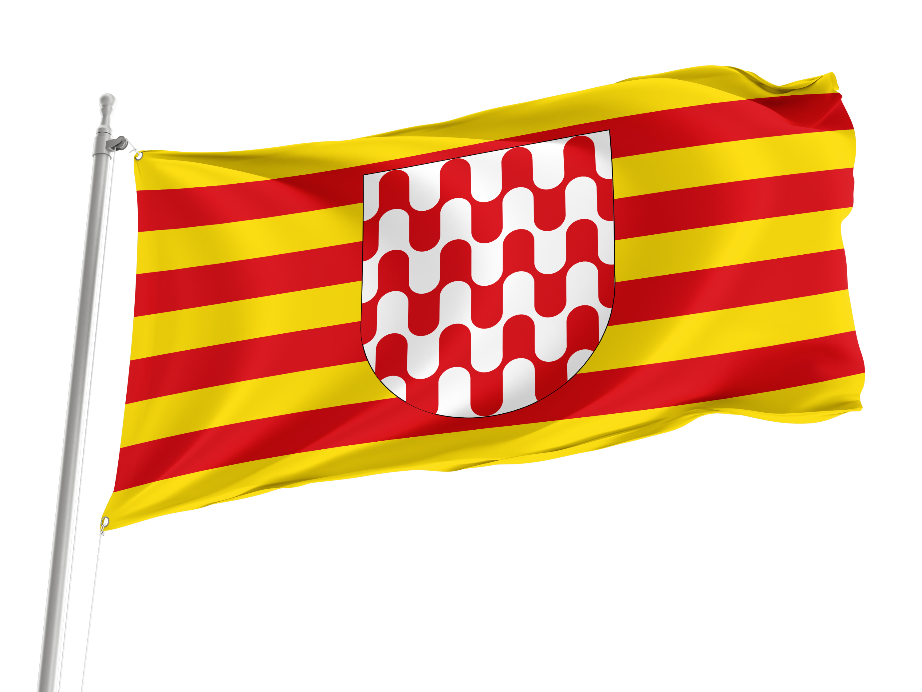 Girona Flag for Indoor & Outdoor Use