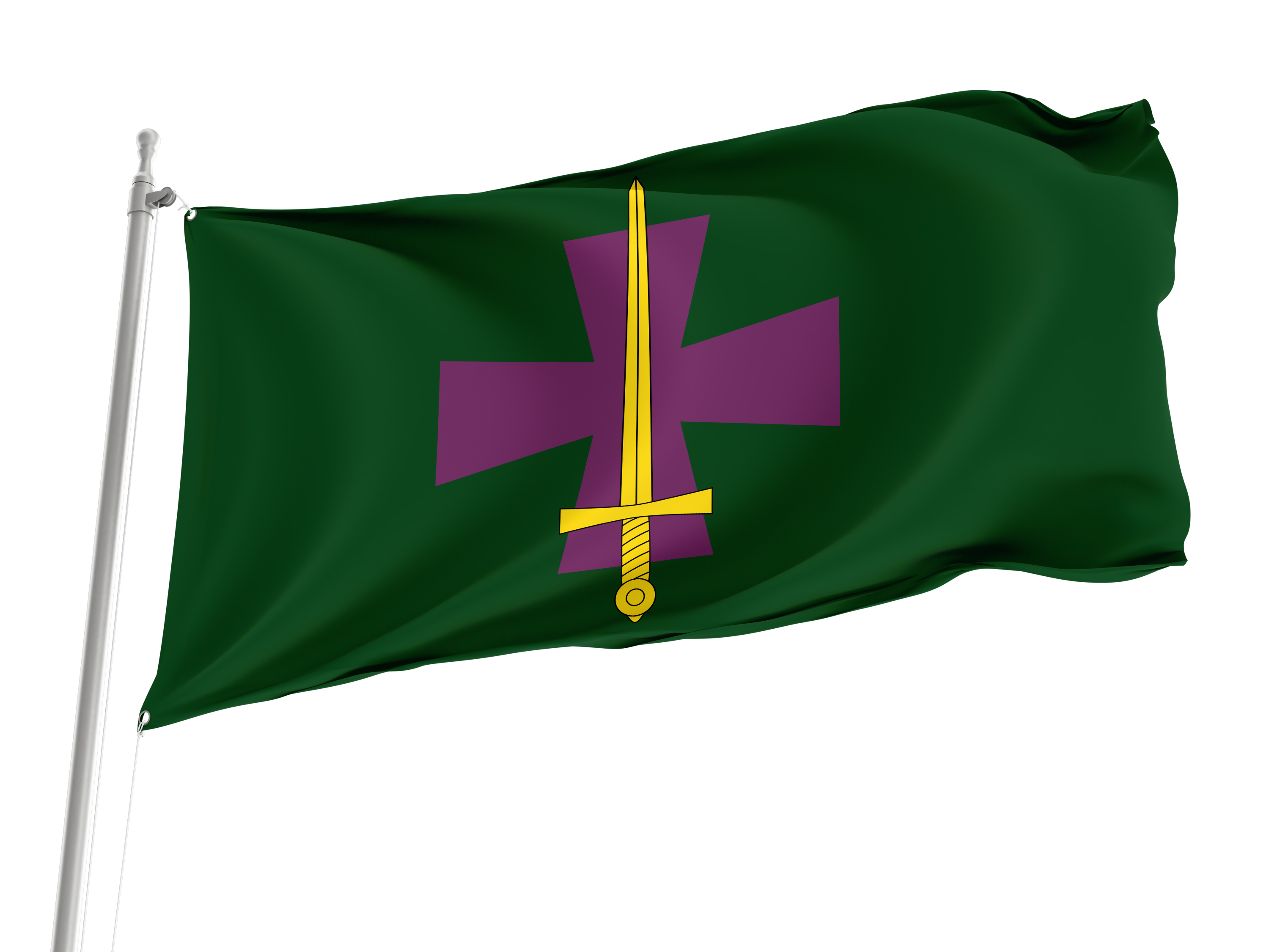 Sant Martí de Llémena Flag for Indoor & Outdoor Use