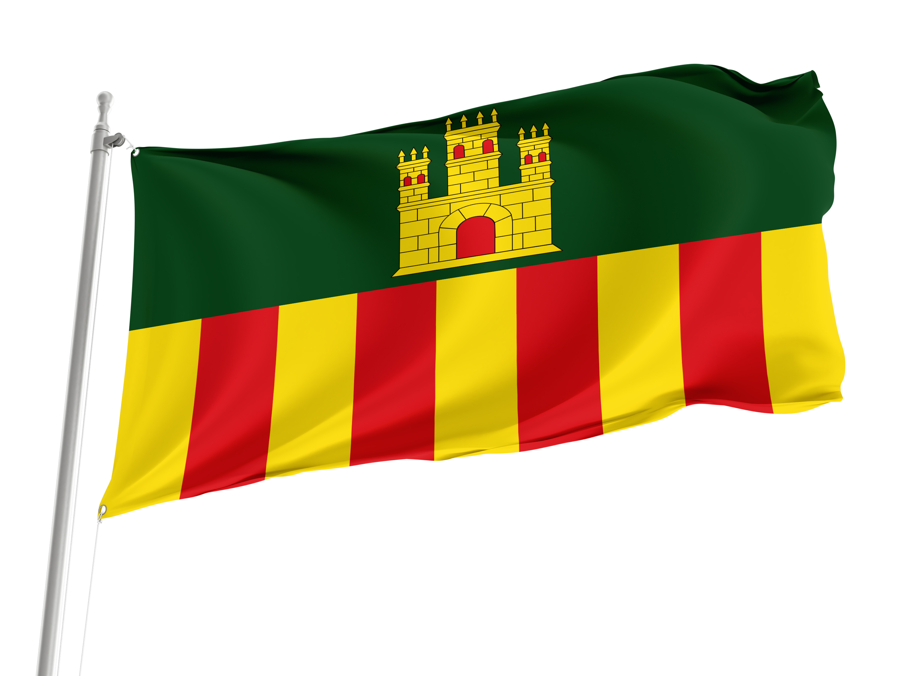 Cubelles Flag for Indoor & Outdoor Use