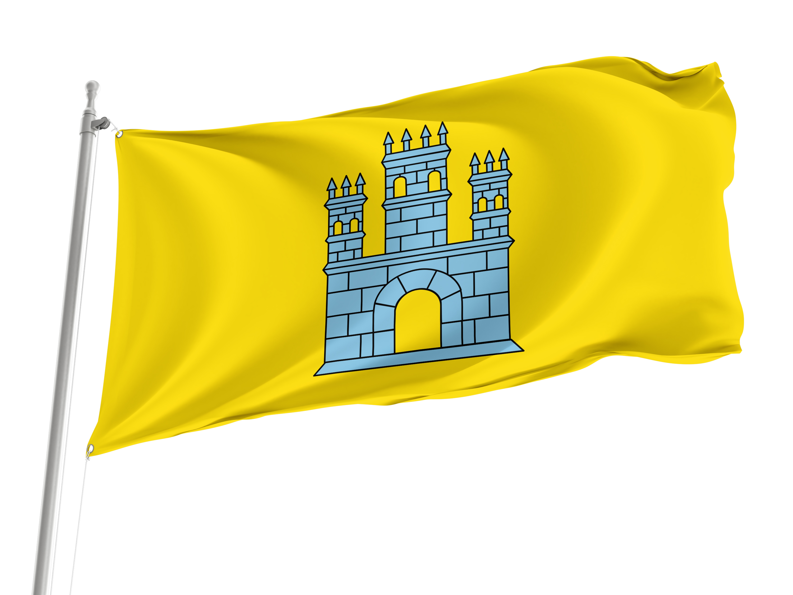 Lluçà Flag for Indoor & Outdoor Use