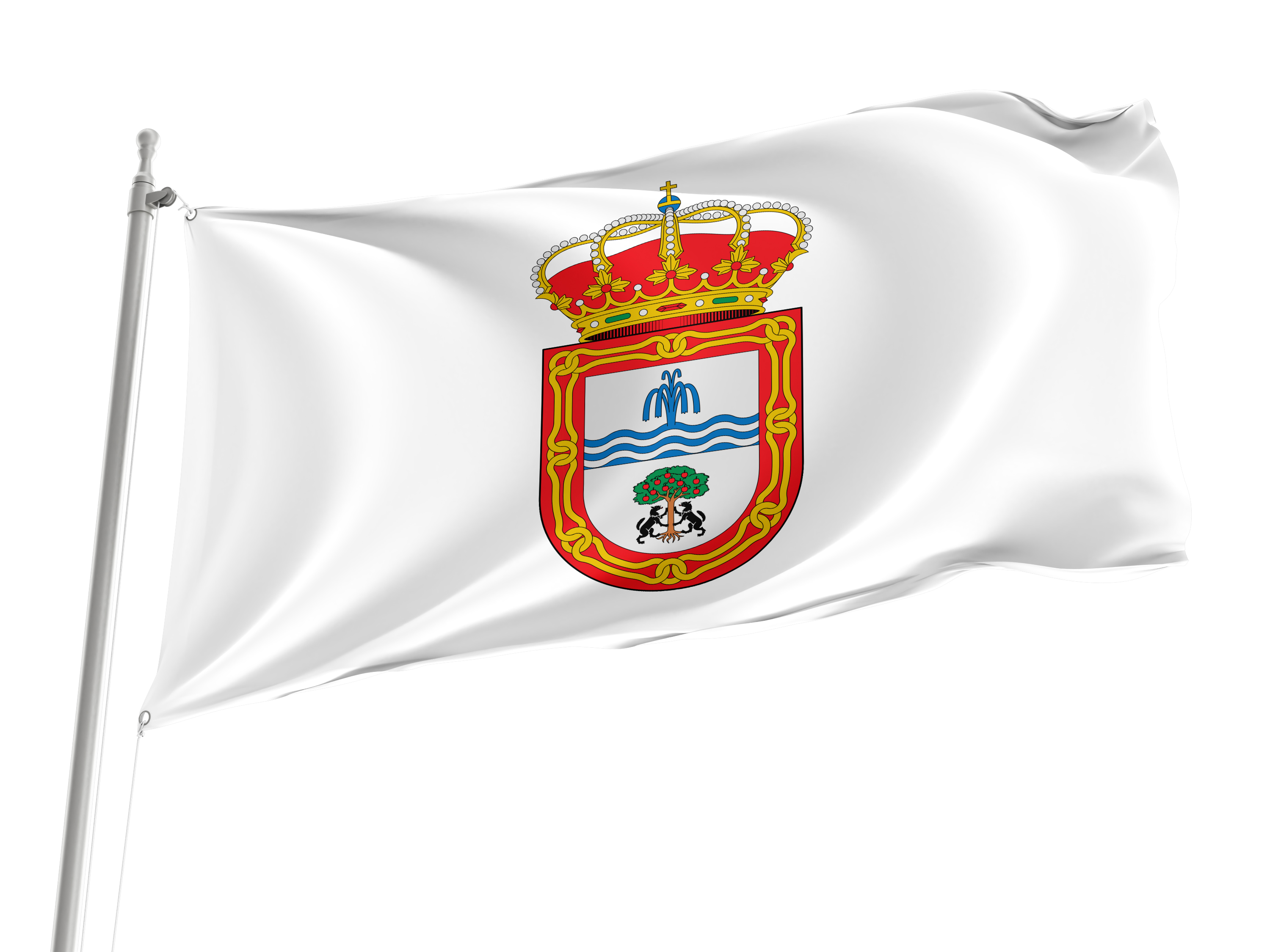 Baños de Montemayor Flag for Indoor & Outdoor Use