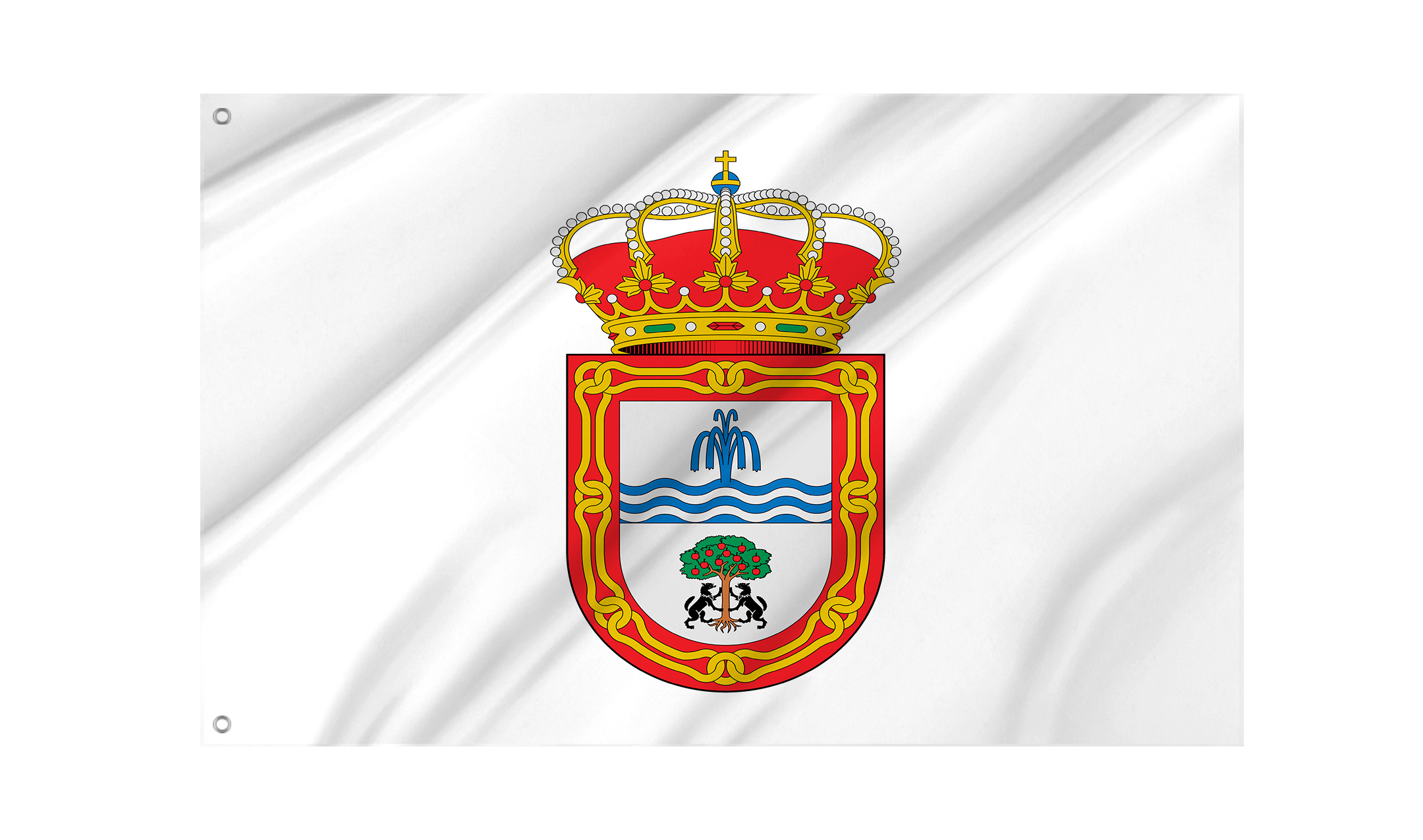 Baños de Montemayor Flag for Indoor & Outdoor Use
