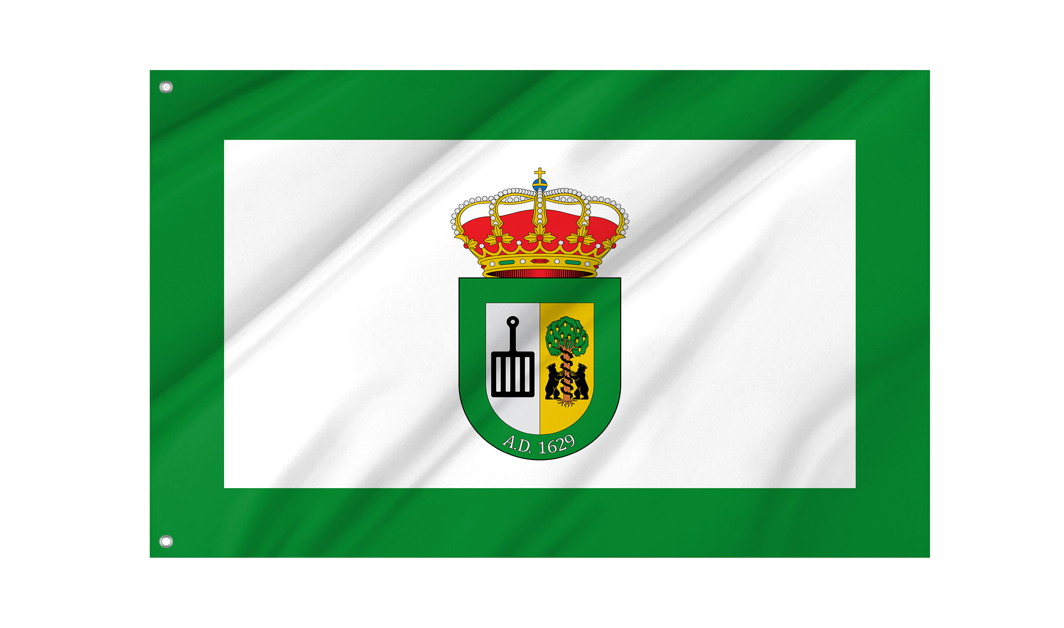 Conquista de la Sierra Flag for Indoor & Outdoor Use
