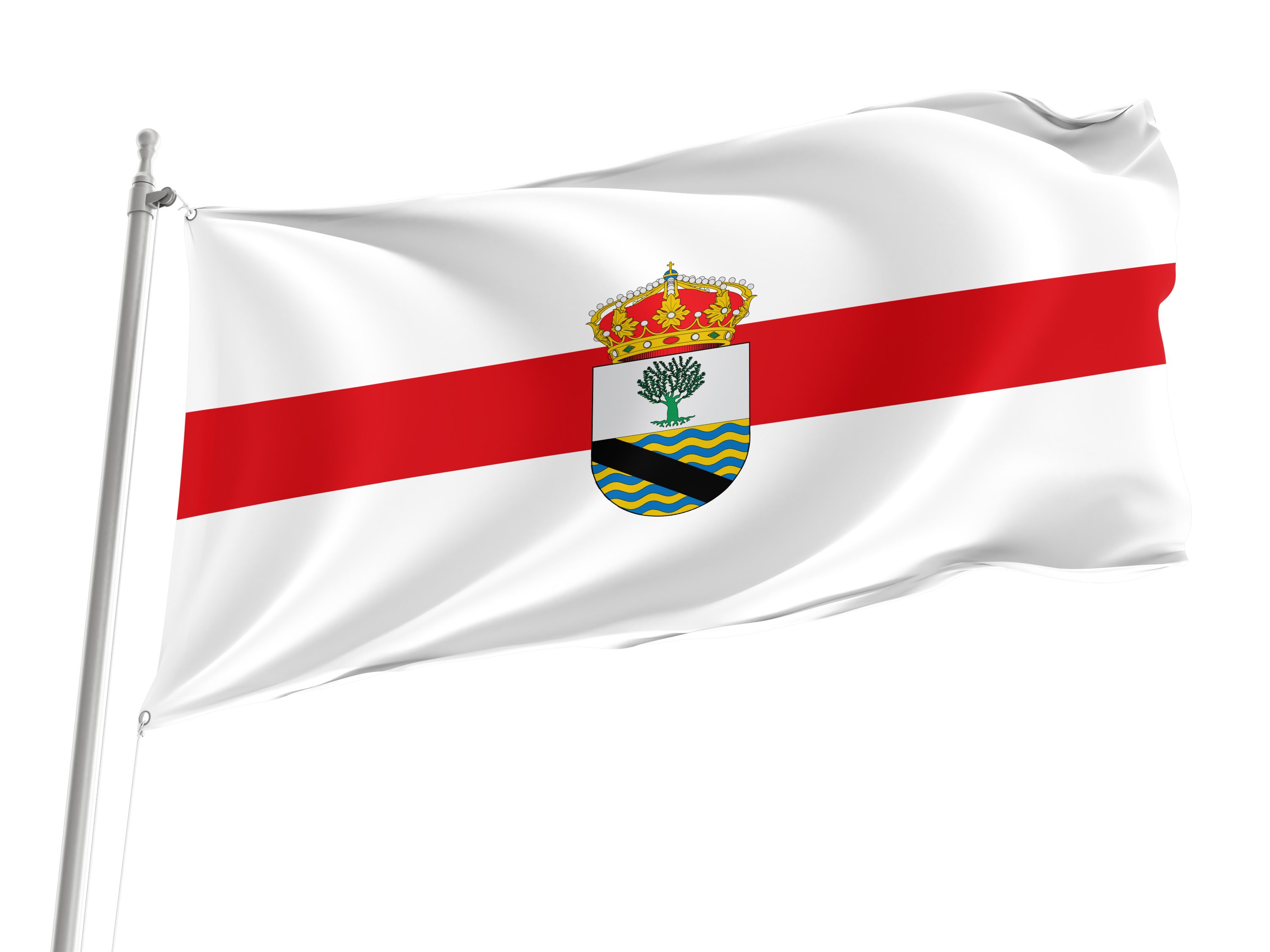 Oliva de Plasencia Flag for Indoor & Outdoor Use