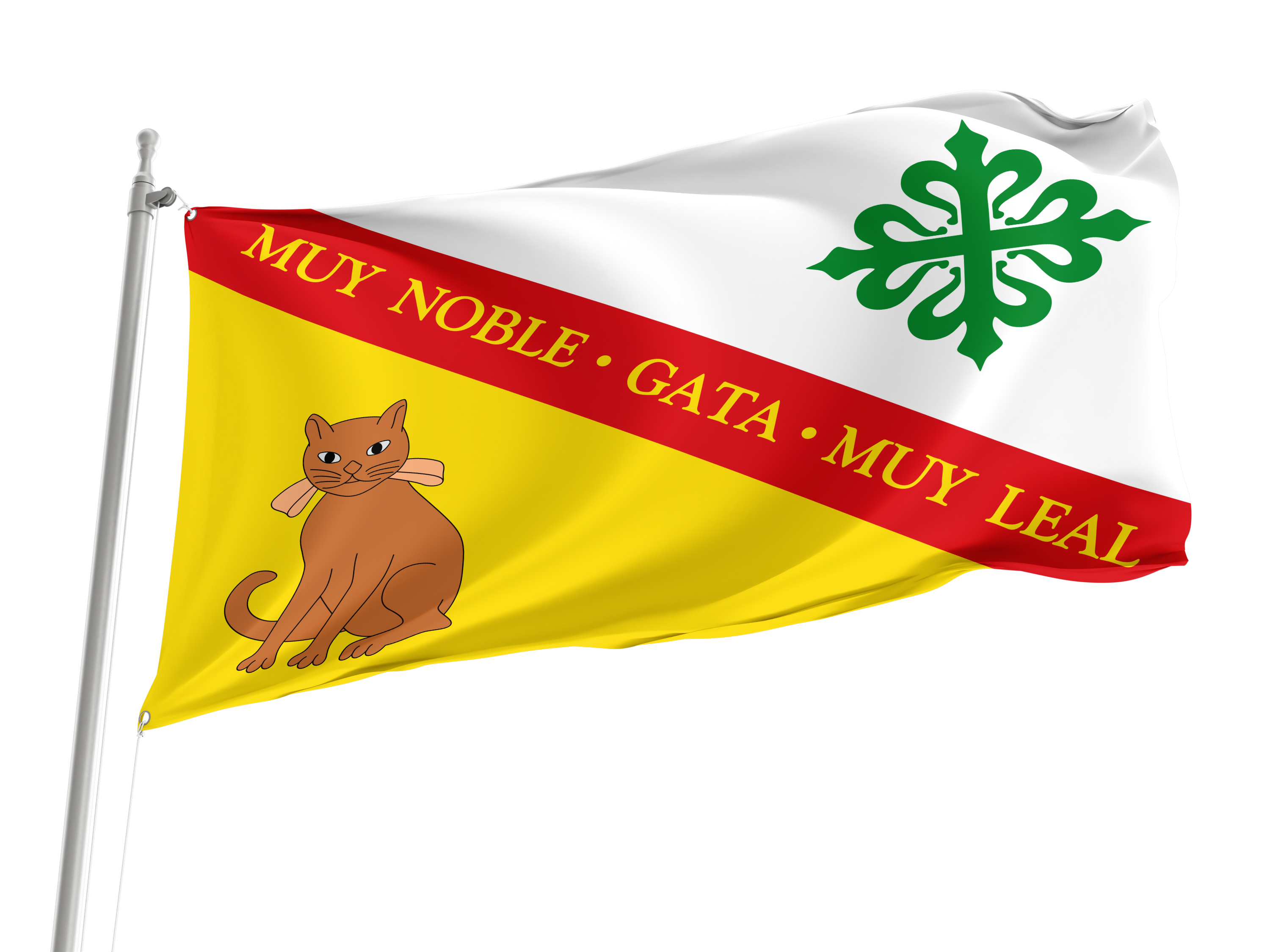 Gata Flag for Indoor & Outdoor Use