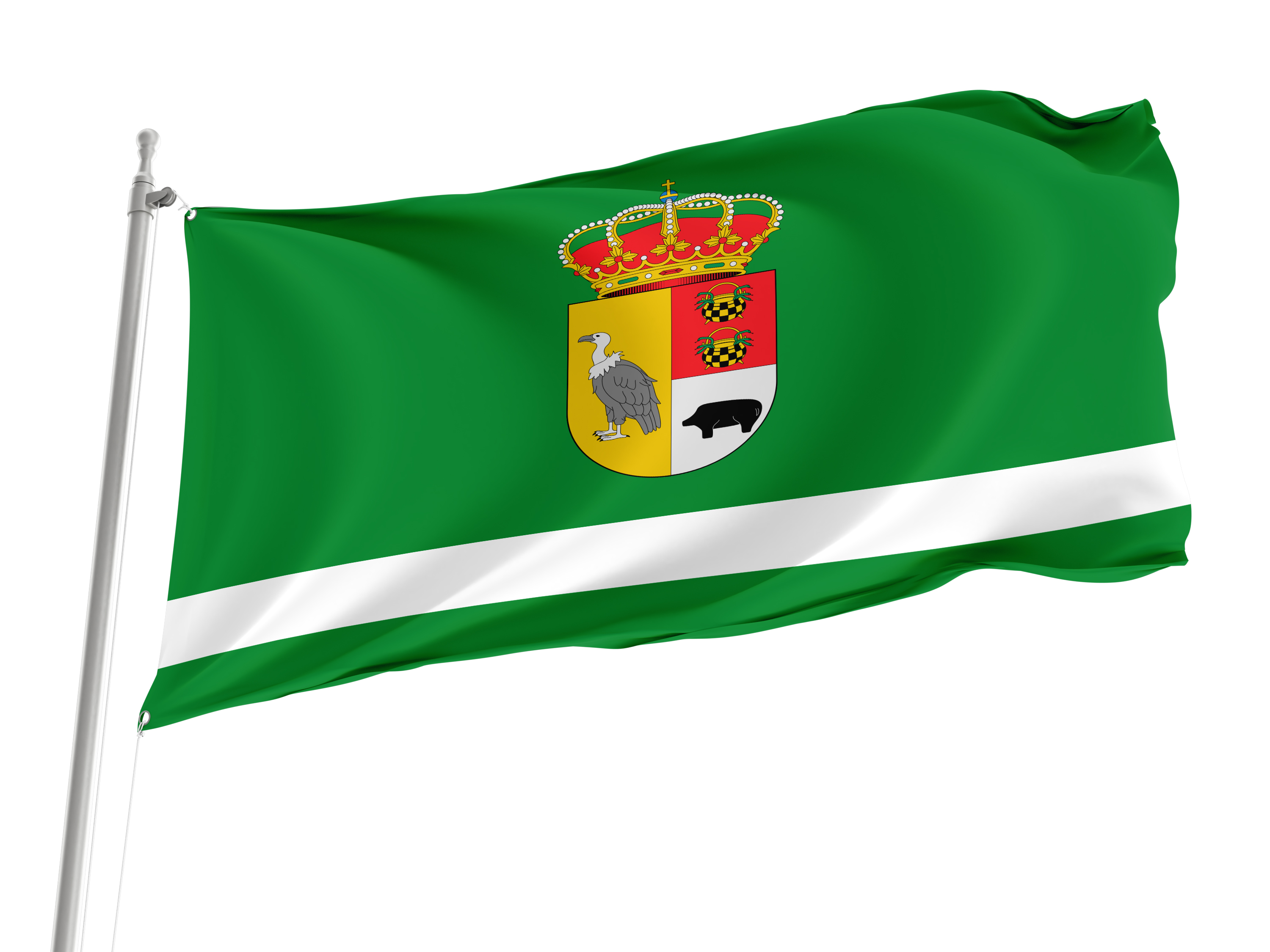 Pasarón de la Vera Flag for Indoor & Outdoor Use